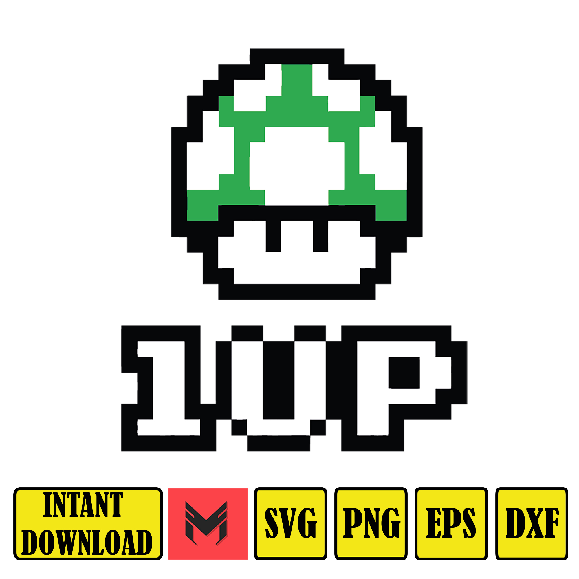 Mario Svg, svg files for cricut, mario svg, mario family svg | Inspire ...