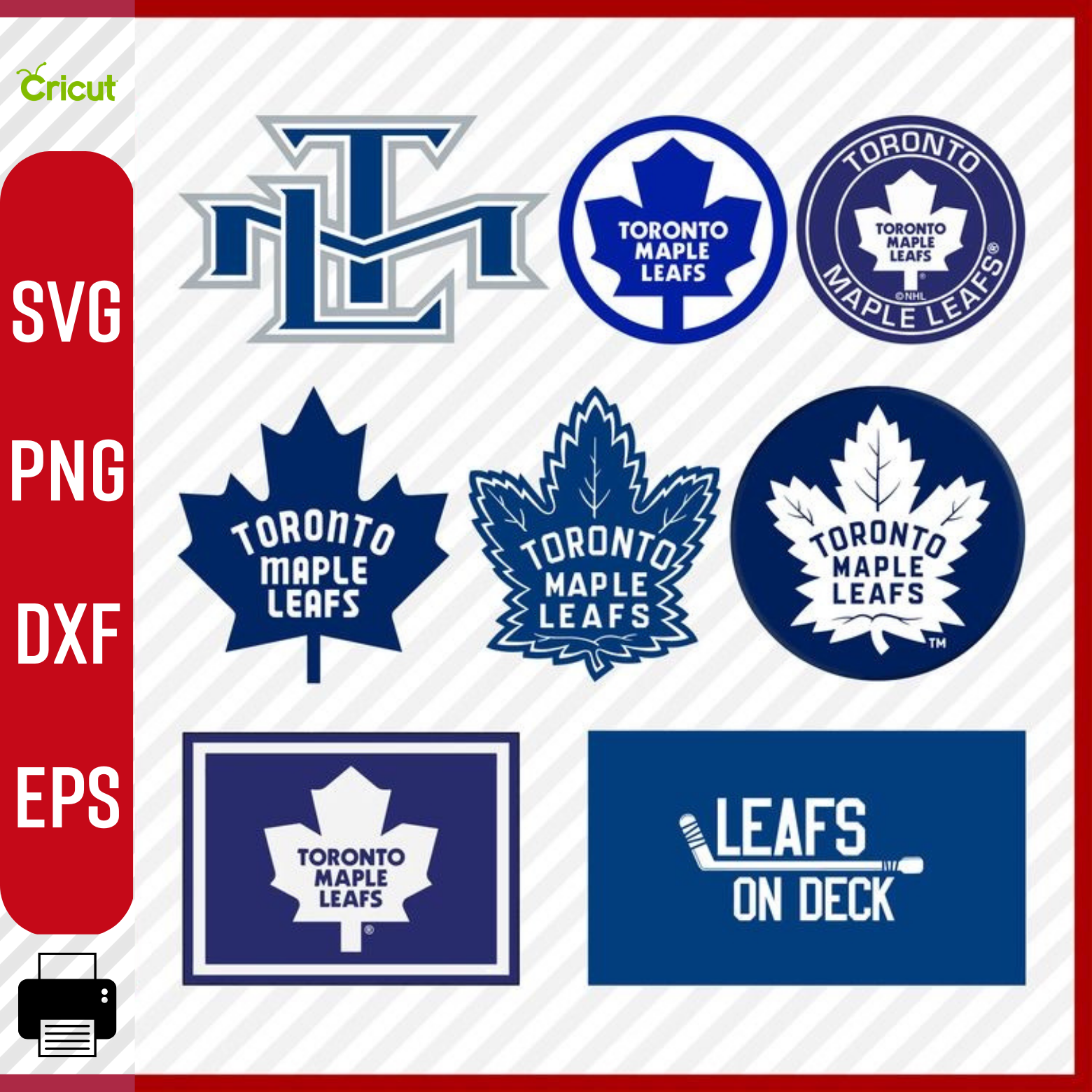Digital Download, Toronto Maple Leafs svg, Toronto Maple Lea Inspire Uplift
