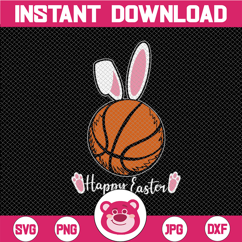 Easter Softball Rabbit Ears SVG, SVG, Cutting file, Easter S Inspire