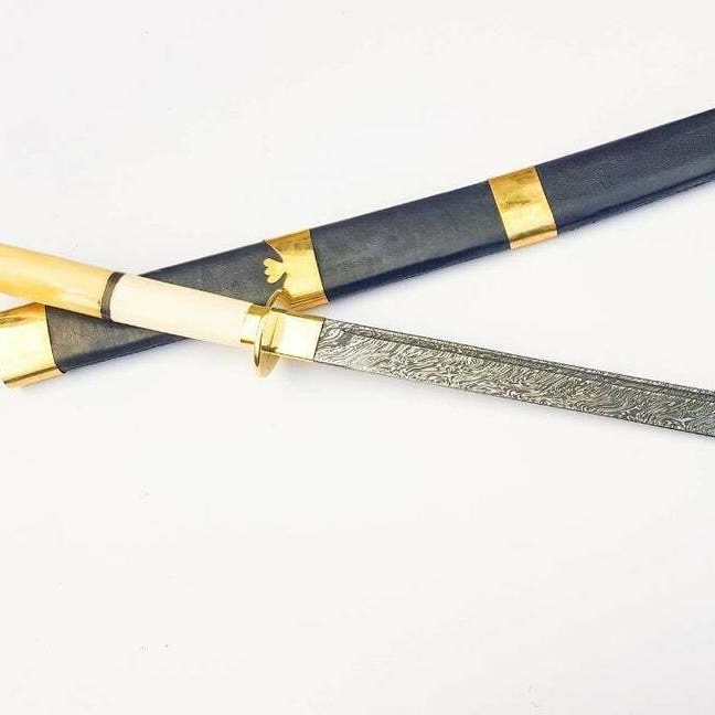 32 Inch Japanese Katana Sword Damascus steel Japanese Samura Inspire