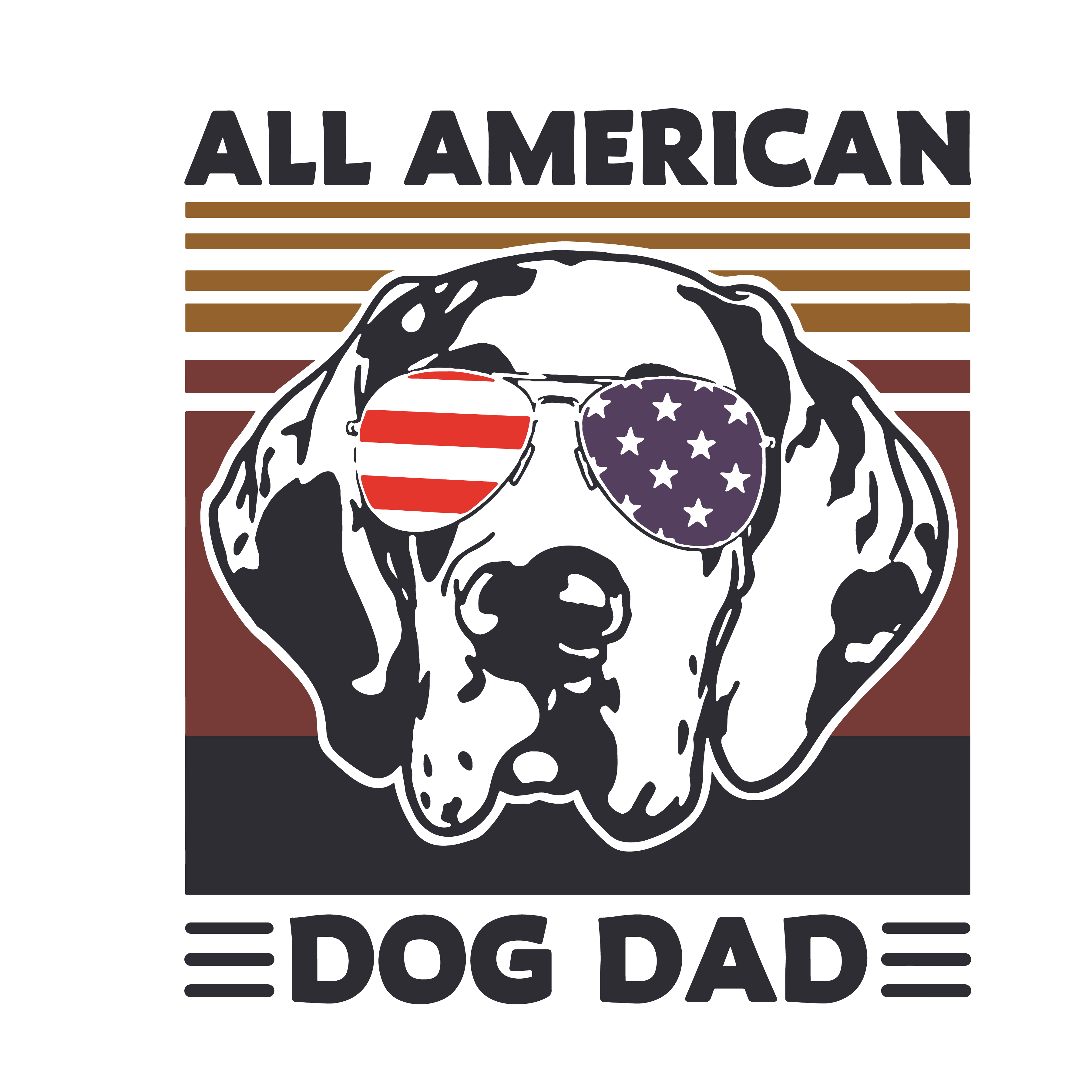 All American Dog Dad Svg, Dog Dad Svg, Father_s Day Svg, Png Inspire Uplift