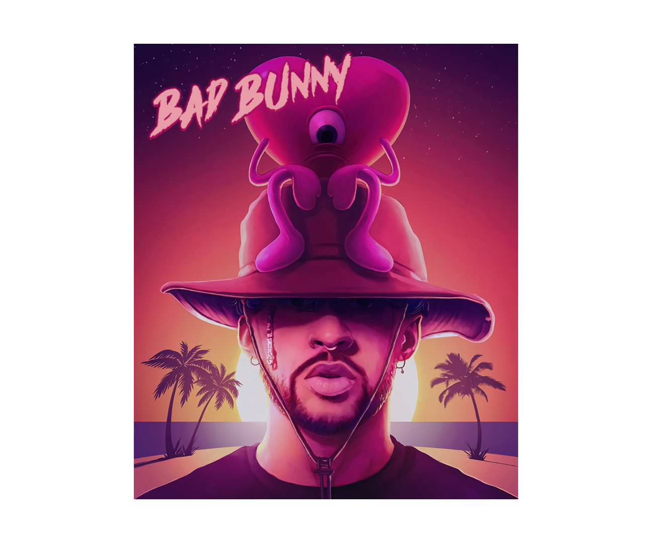 Bad Bunny, Bad Bunny Svg, Yo Perreo Sola Svg, Bad bunny logo Inspire