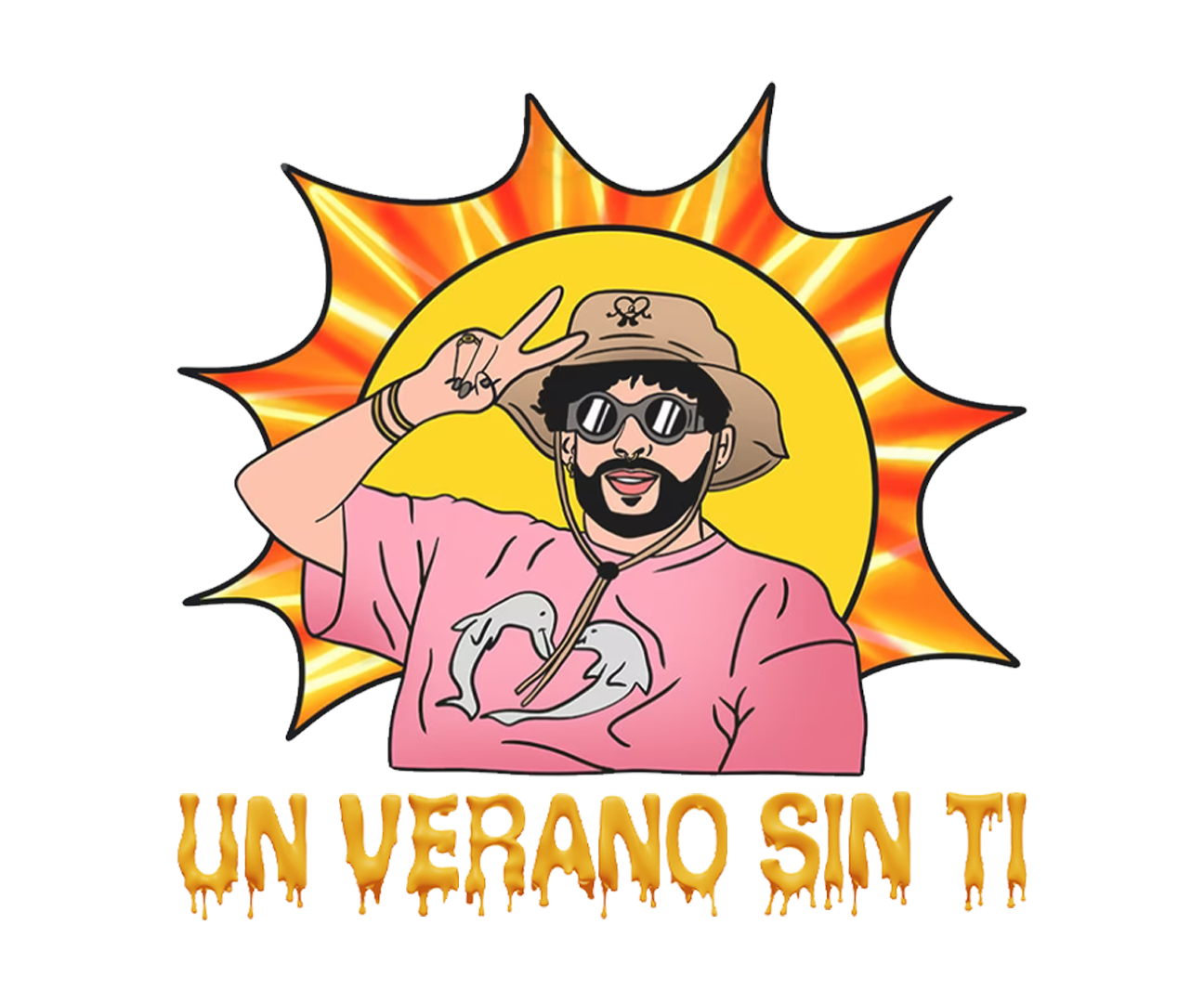 Bad Bunny, Bad Bunny Svg, Yo Perreo Sola Svg, Bad bunny logo Inspire