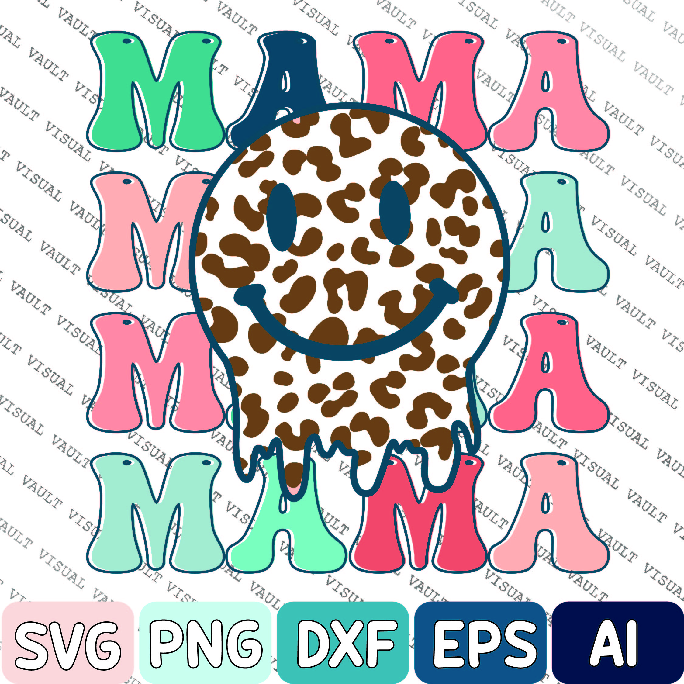 Retro Design, Mama Svg, Retro Mama Design Svg, Svg Design, G - Inspire