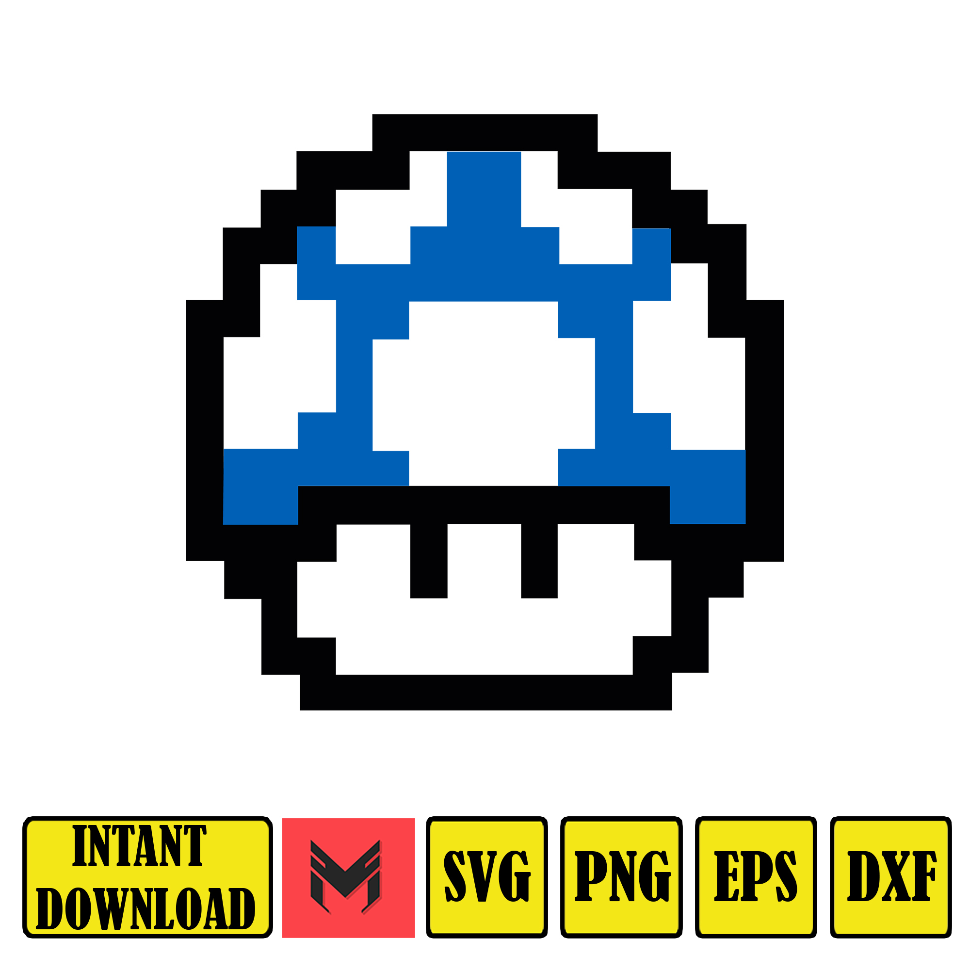 Super Mario Svg,mario svg files for cricut, mario family svg | Inspire ...