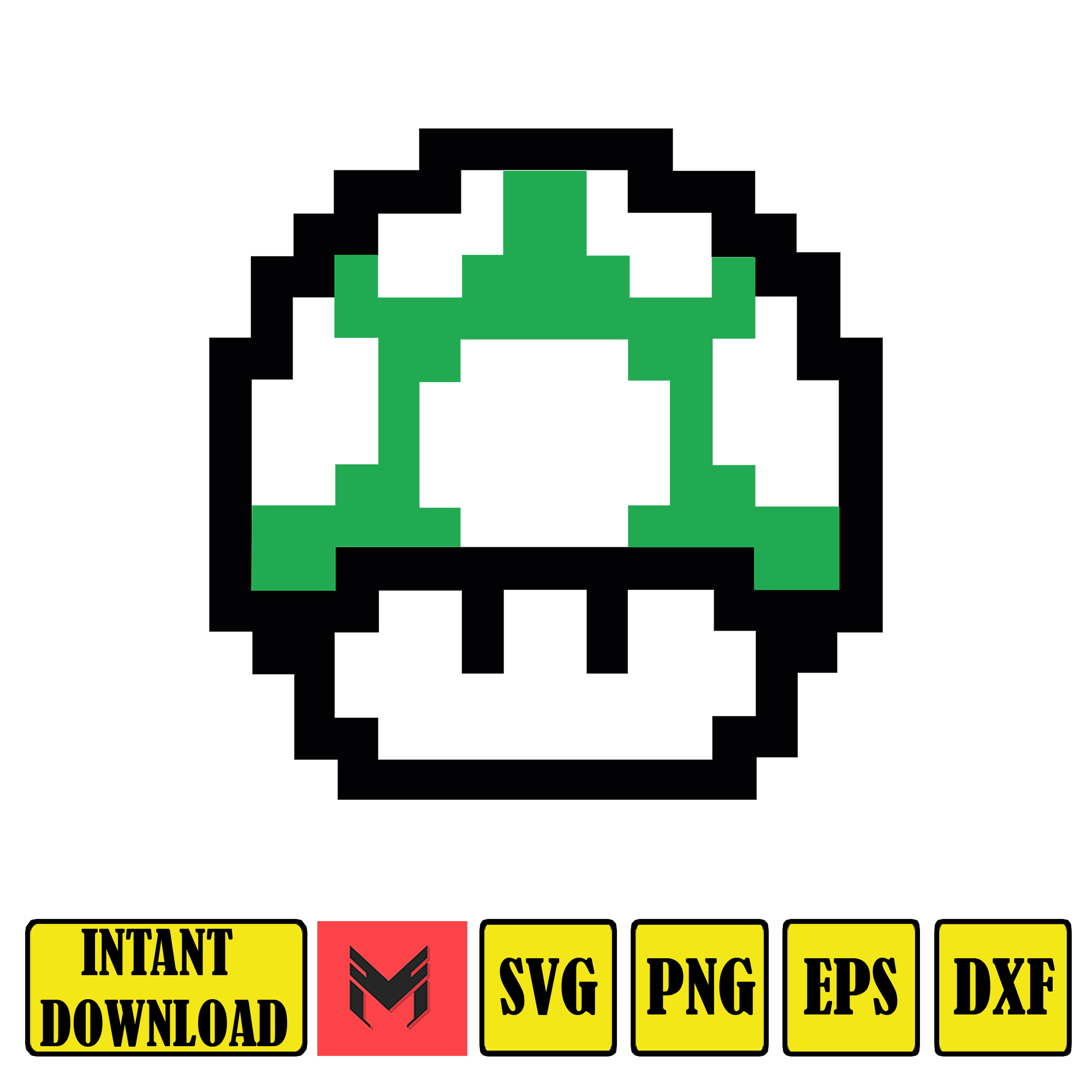 Super Mario Svg,mario svg files for cricut, mario family svg - Inspire