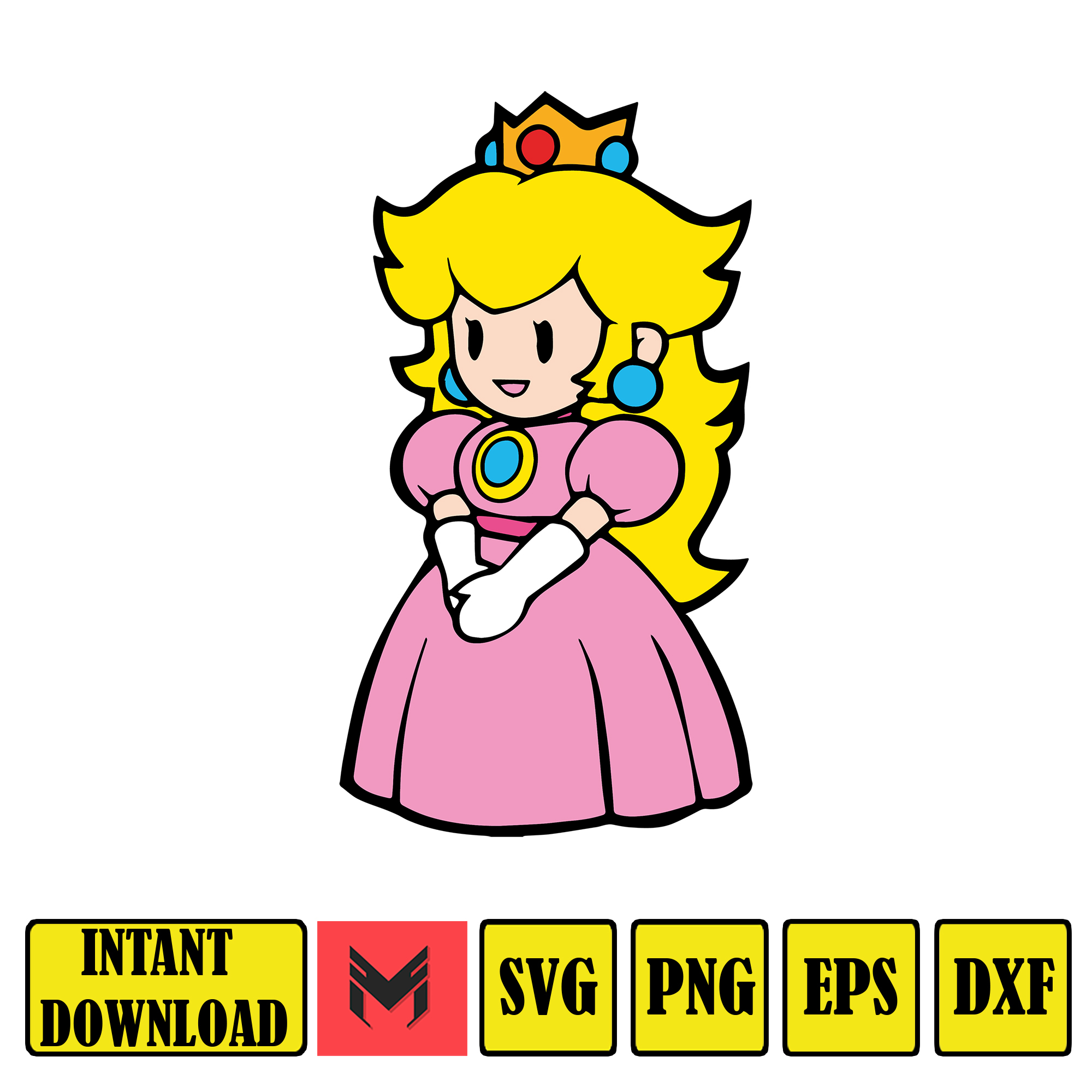 Super Mario Svg,mario svg files for cricut, mario family svg - Inspire