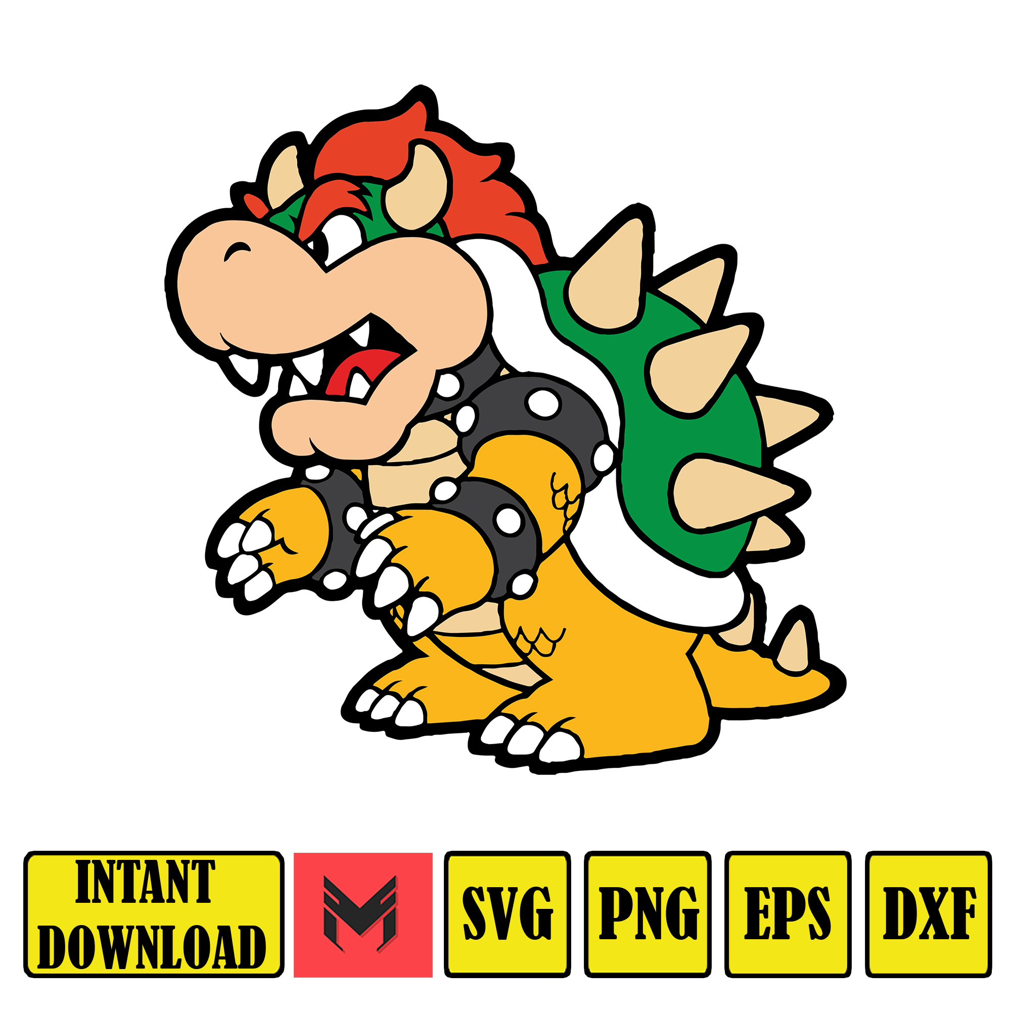 Super Mario Svg,mario svg files for cricut, mario family svg | Inspire