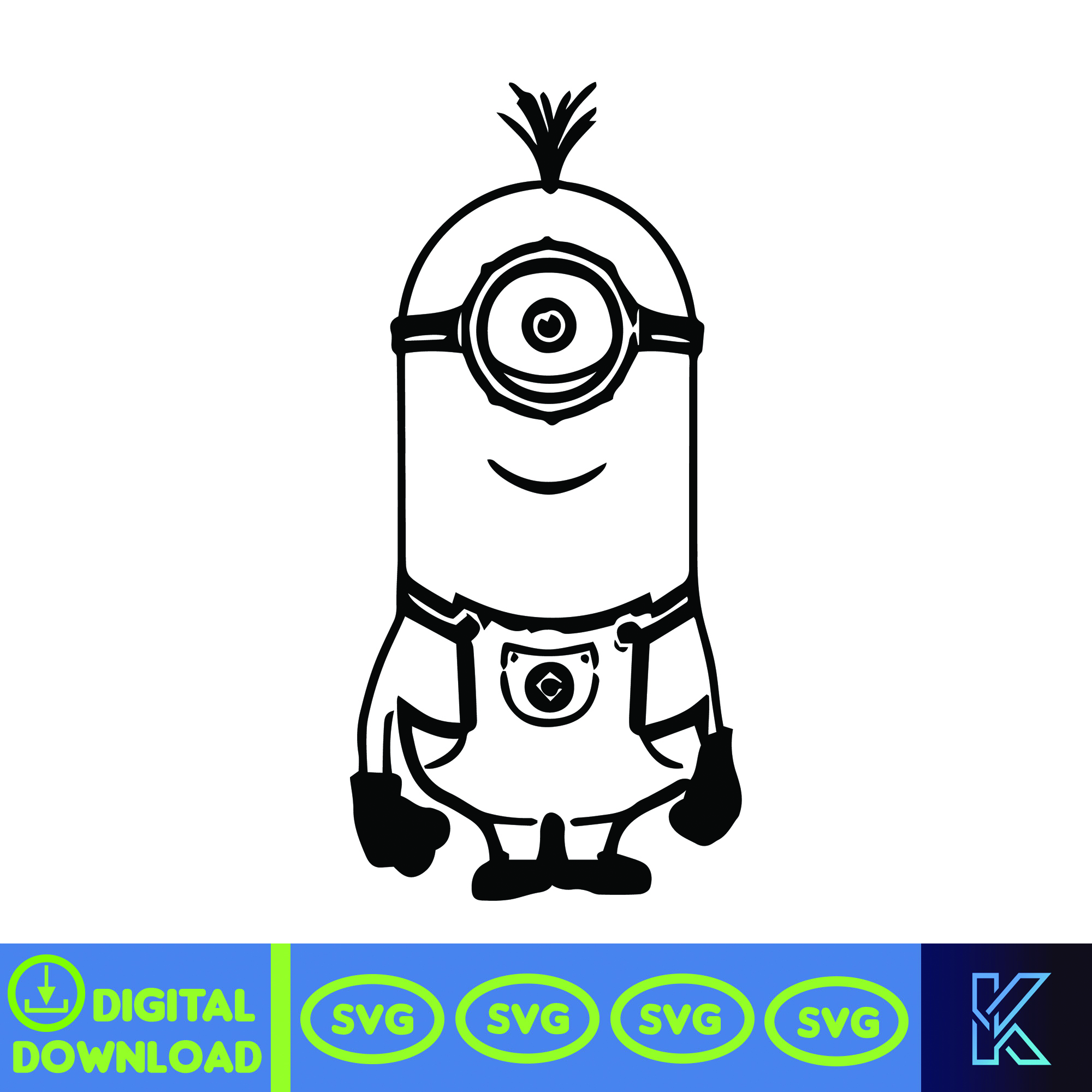 Minions Svg, svg cut files for cricut, Svg Files For Cricut, | Inspire ...