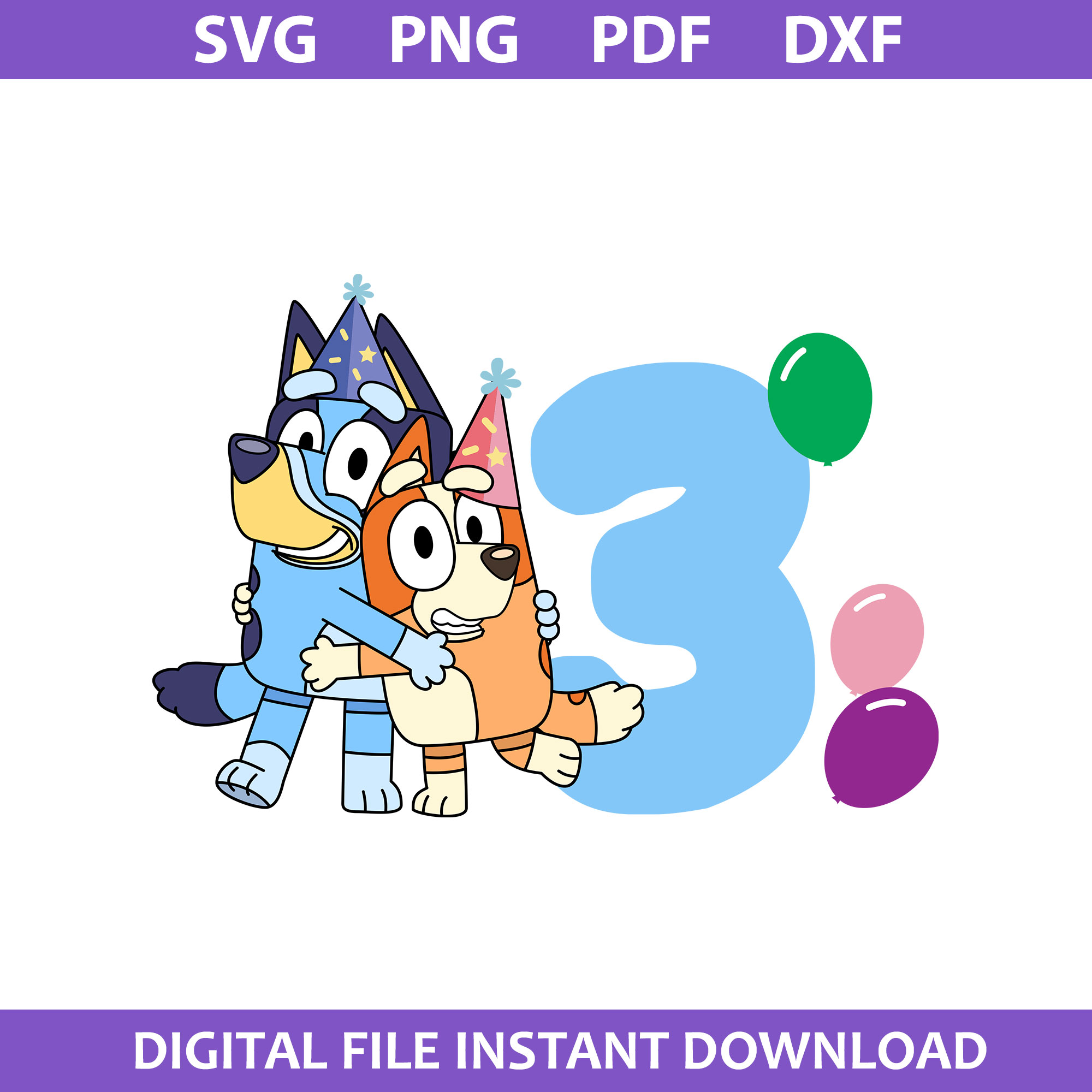 Bluey And Bingo 3rd Birthday Svg Bluey Birthday Svg Bluey Inspire bluey-and-bingo-3rd-birthday-svg-bluey-birthday-svg-bluey-inspire