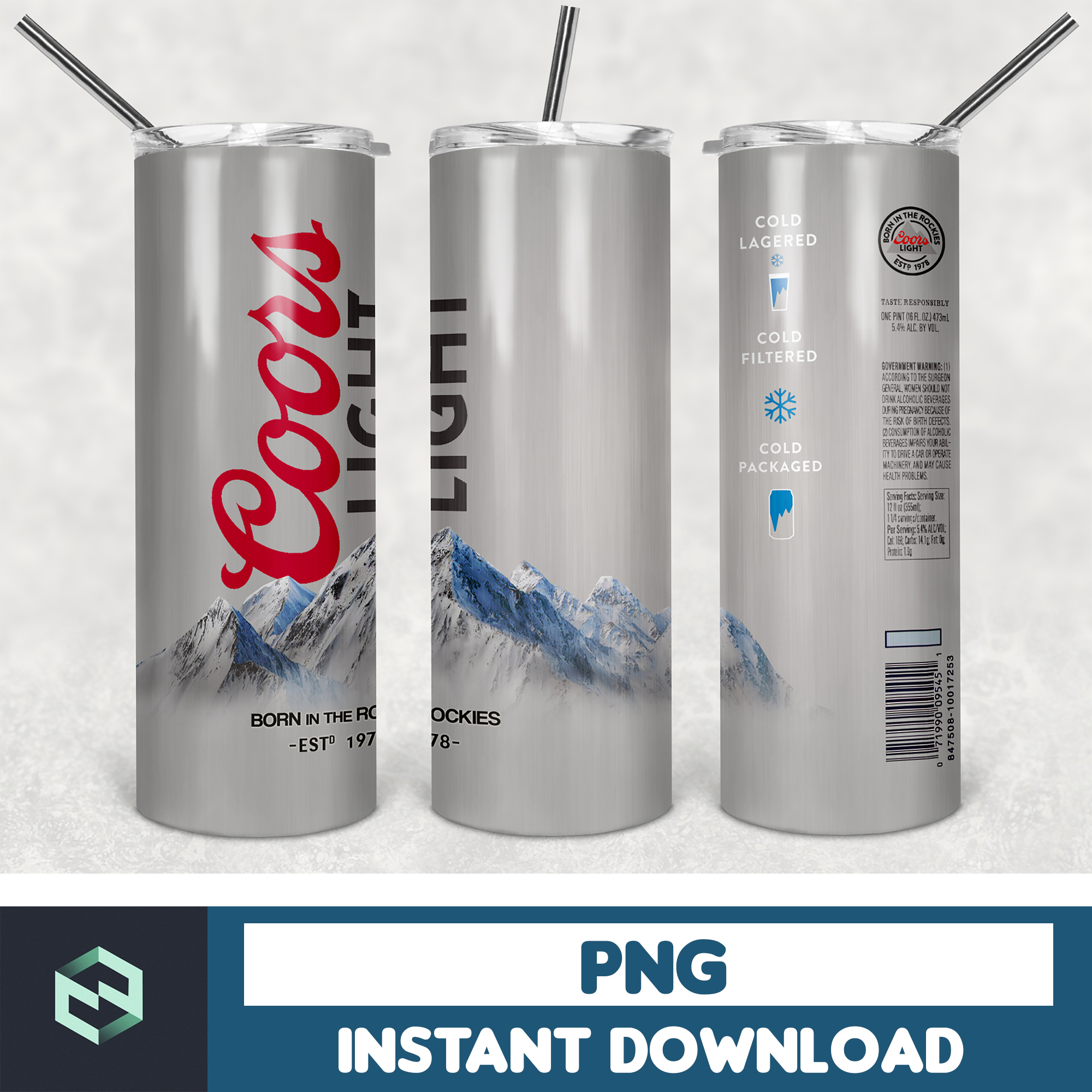 Coors Light Tumbler Inspire Uplift