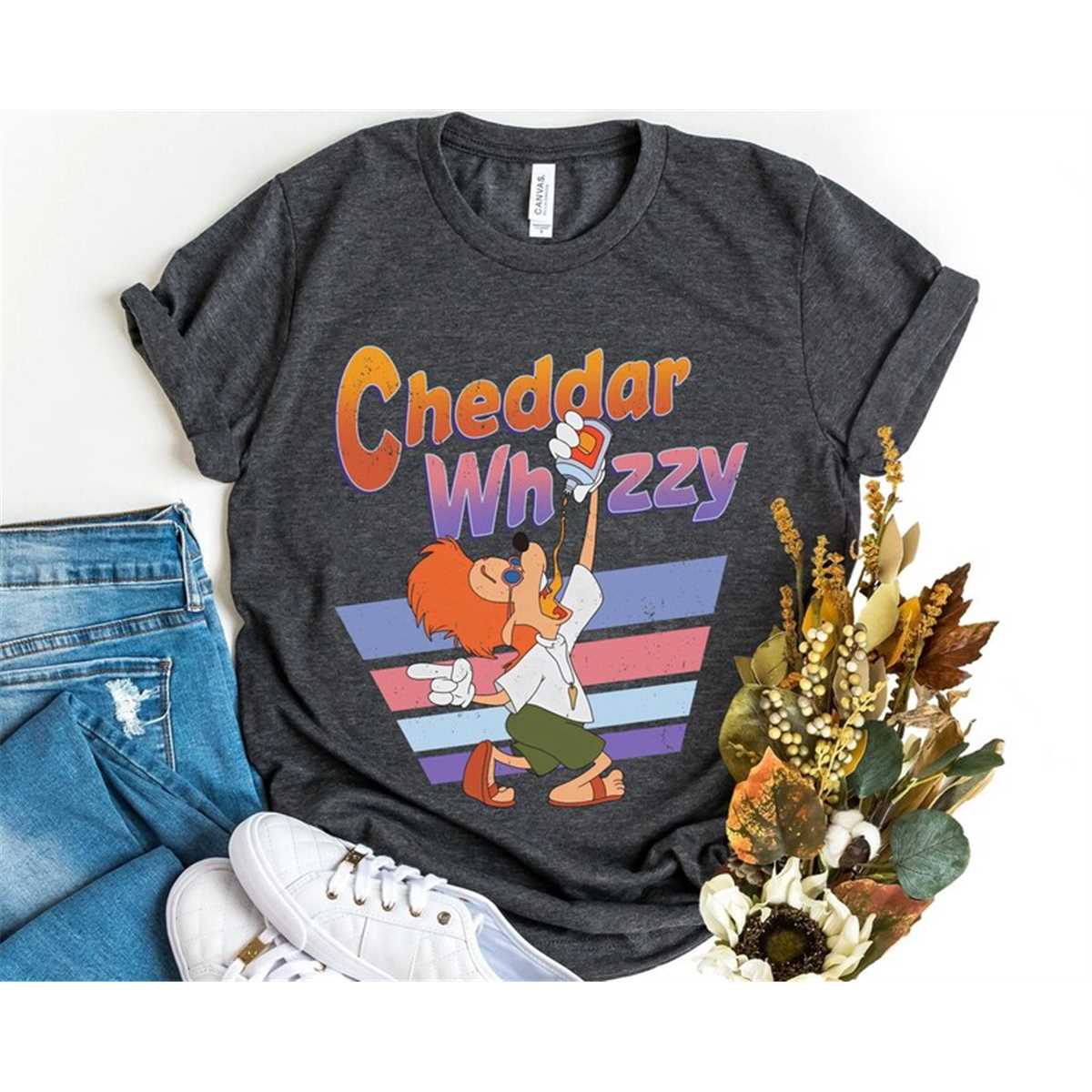 Retro Bobby Cheddar Whizzy Shirt / A Goofy Movie Disney Tsh Inspire