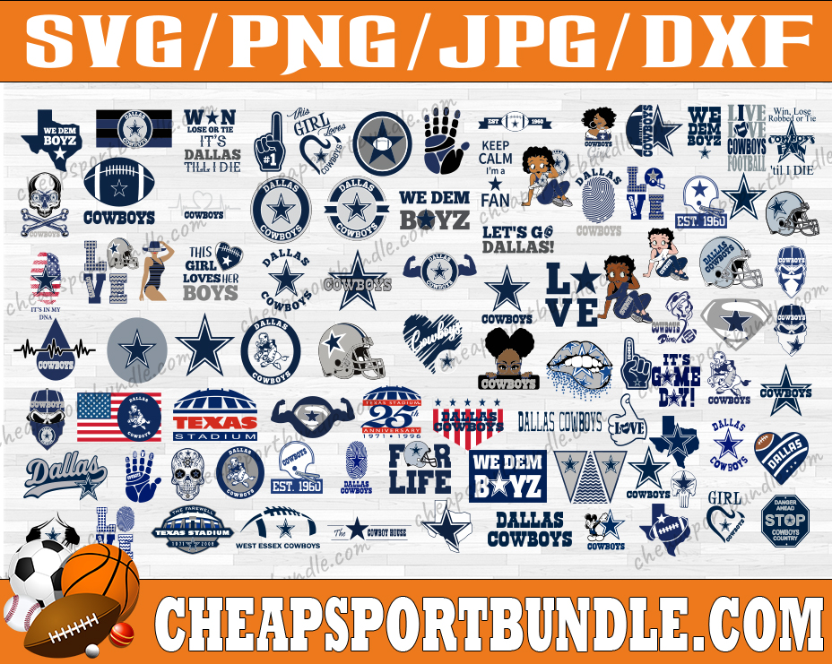 Bundle 88 Files Dallas Cowboys Football Teams Svg, Dallas Co | Inspire ...