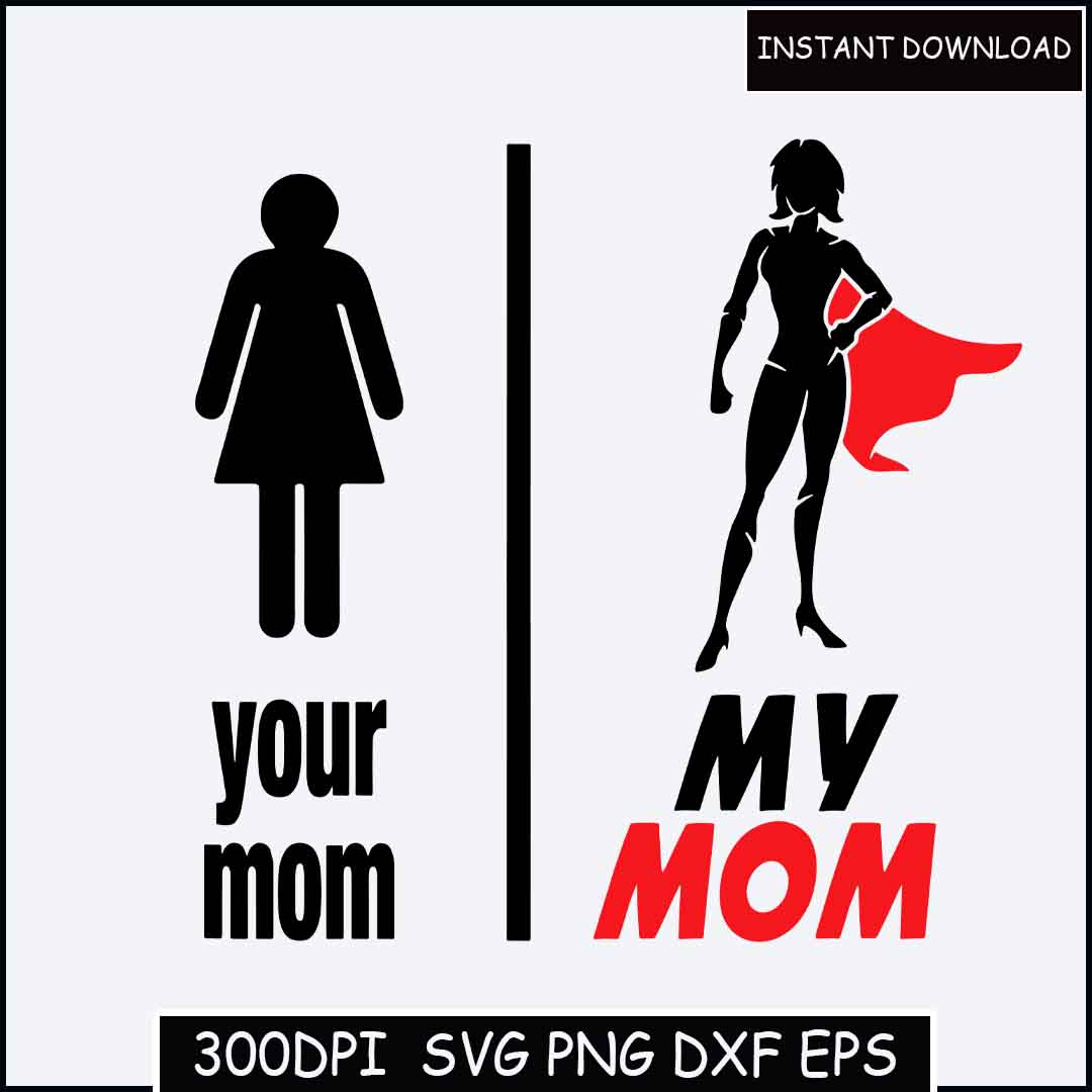 Mom SVG cut file for cricut and silhouette with heart detail | Inspire ...