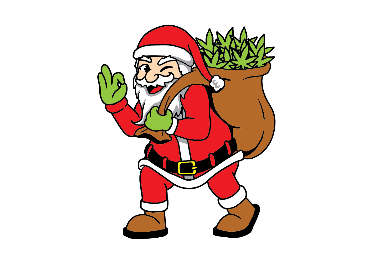 Santa Weed Weed Christmas Bundle Svg Cannabis Svg Bundle C Inspire