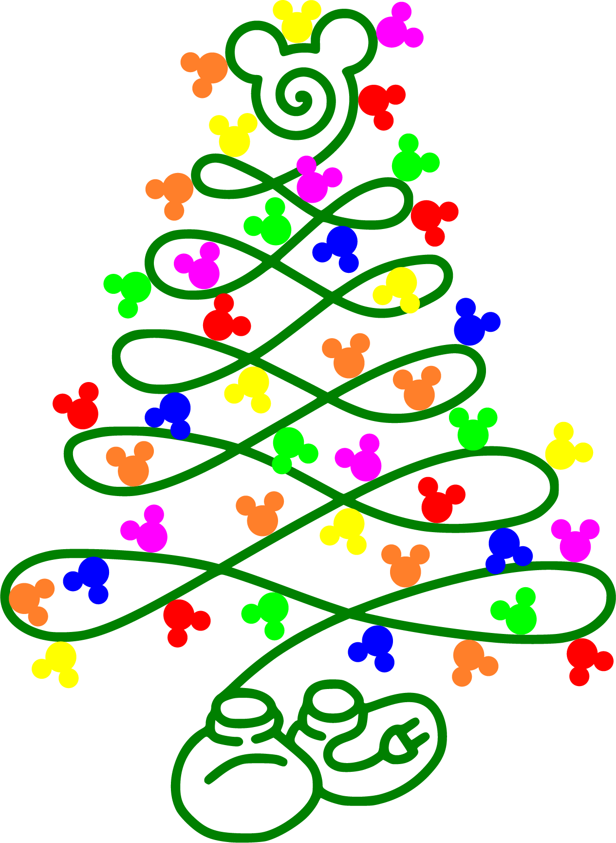 Mickey Disney-Christmas-SVG-Mega-Bundle, Minnie SVG, Mickey - Inspire ...