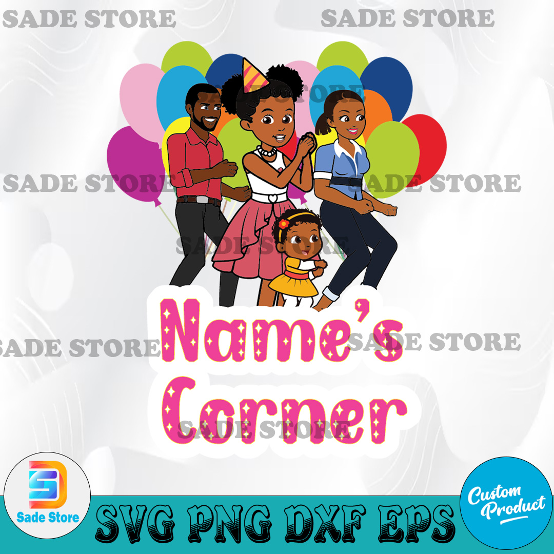 Gracie's Corner Family Birthday PNG Digital File Only Tra Inspire