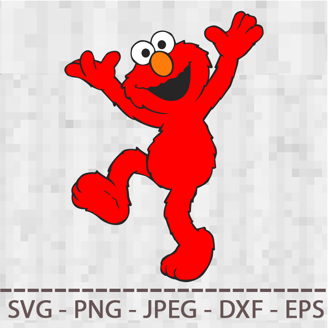Sesame street Cookie Monster Elmo Collection SVG PNG JPEG Di - Inspire