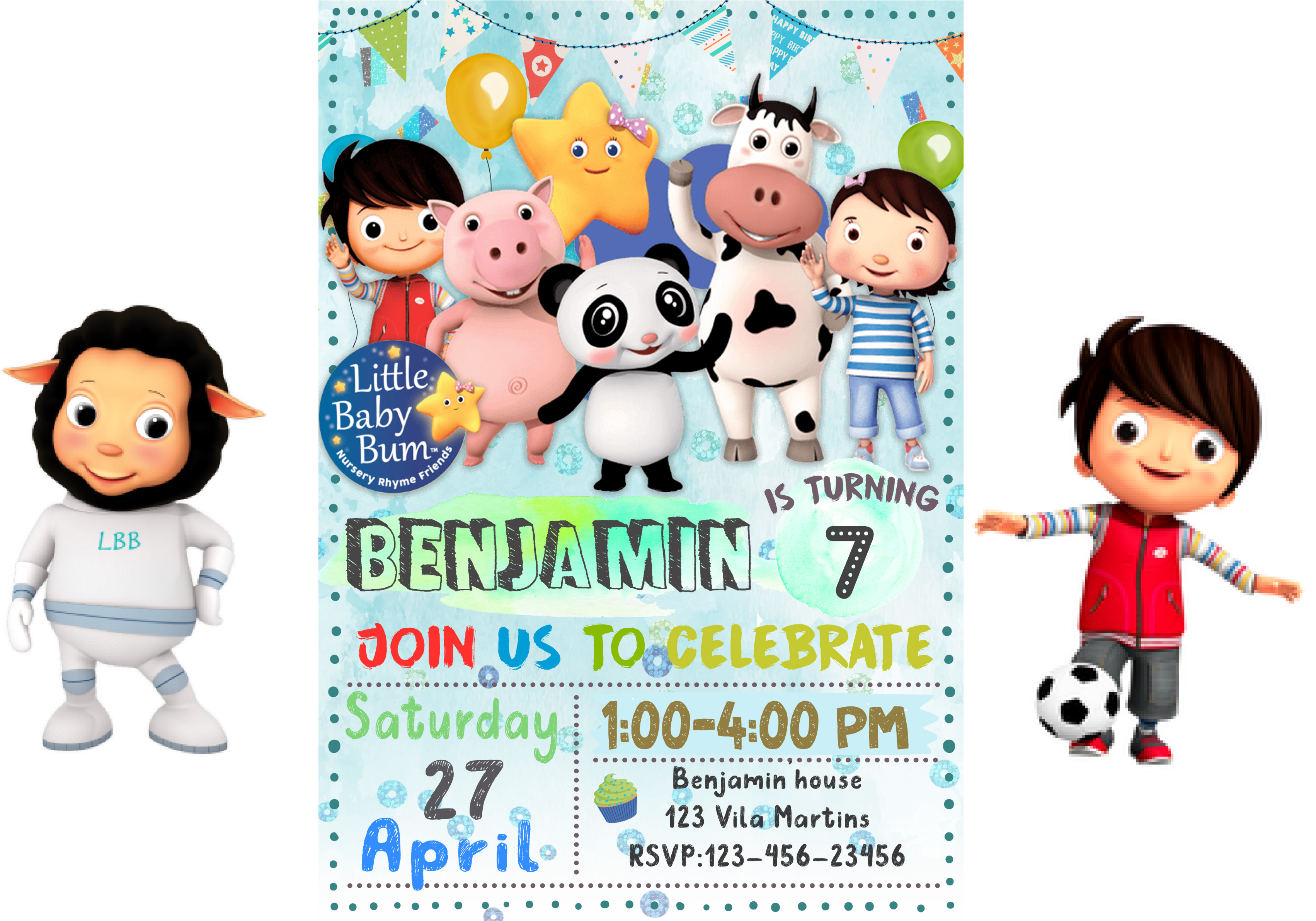 Little Baby Bum Invitation Inspire Uplift little-baby-bum-invitation-inspire-uplift