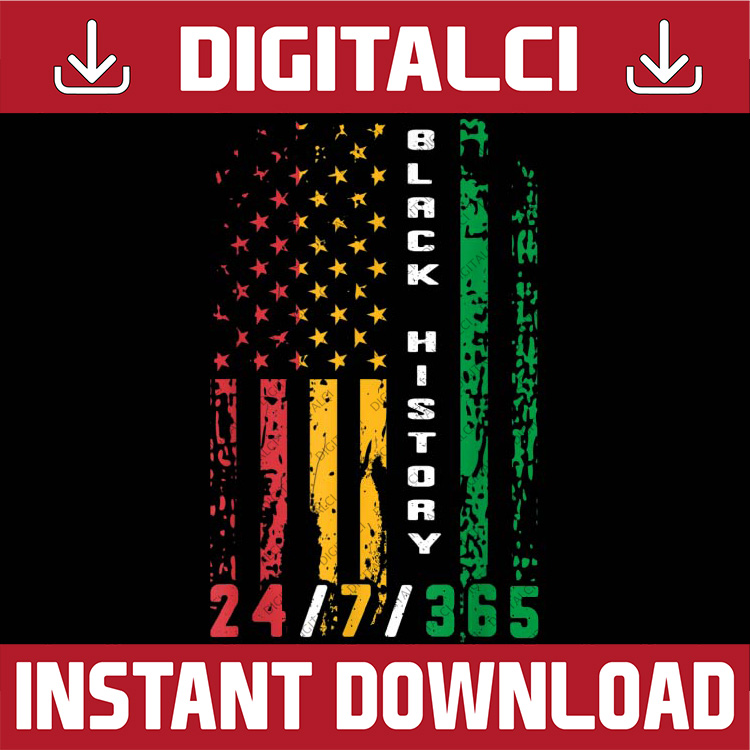 Black History 24/7/365 African American Flag Africa Juneteen | Inspire ...