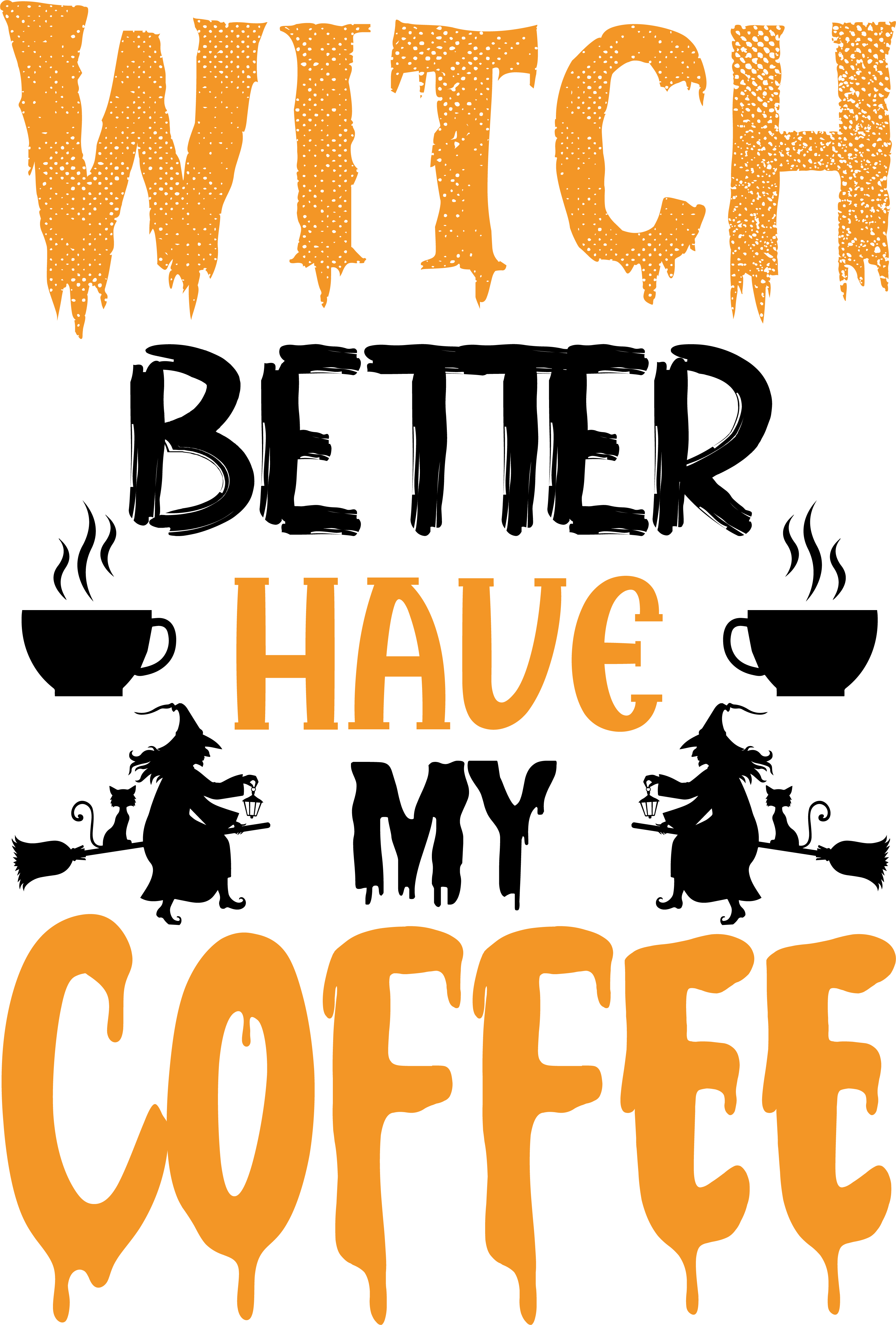 Halloween coffee SVG , Halloween svg, It's Hocus Pocus Tumbl Inspire