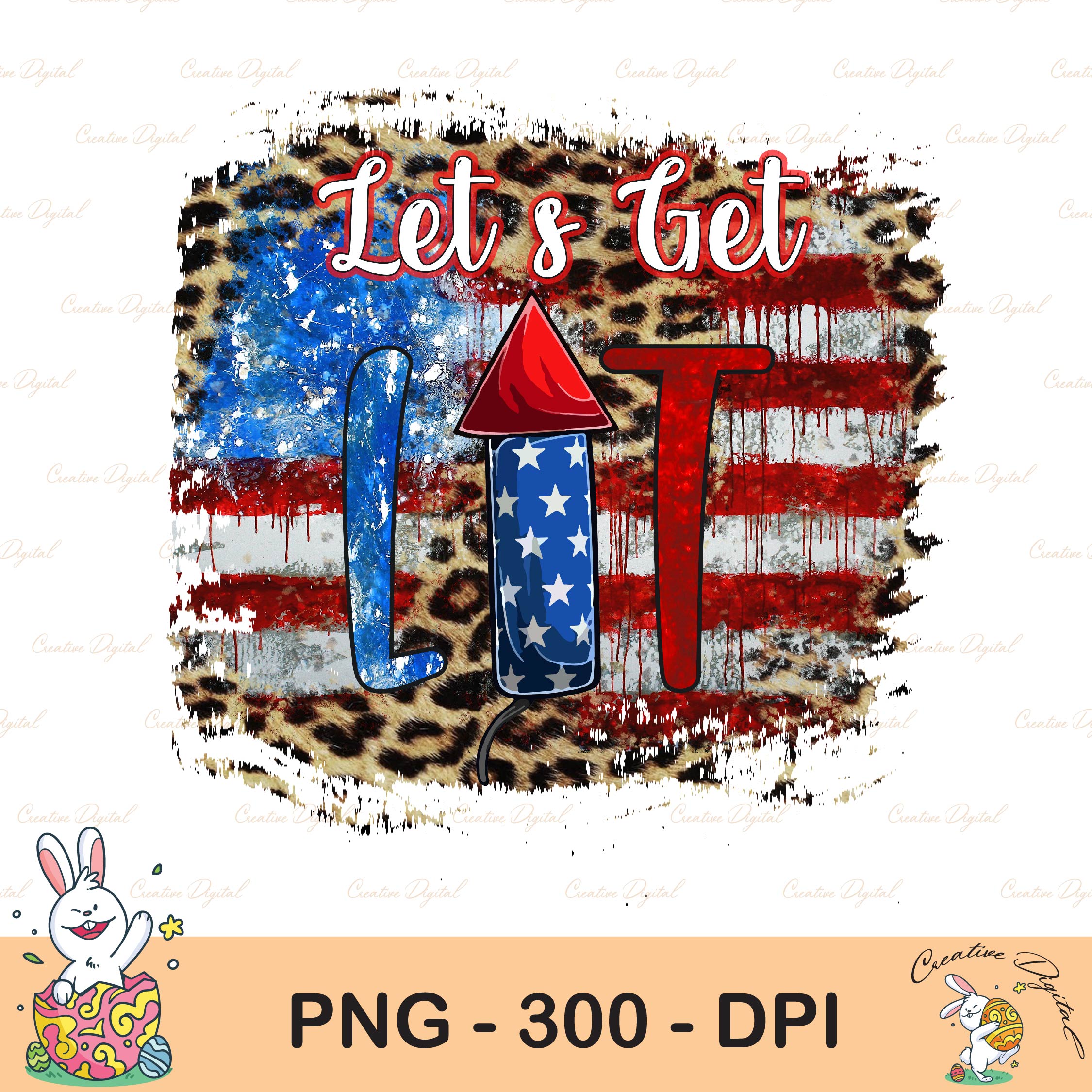 Let's Get Lit Png, American Flag Sublimation Design, Drinkin | Inspire ...