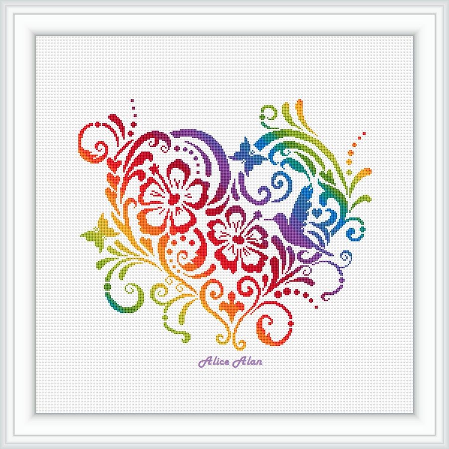 cross-stitch-pattern-heart-hibiscus-hummingbird-butterfly-inspire-uplift