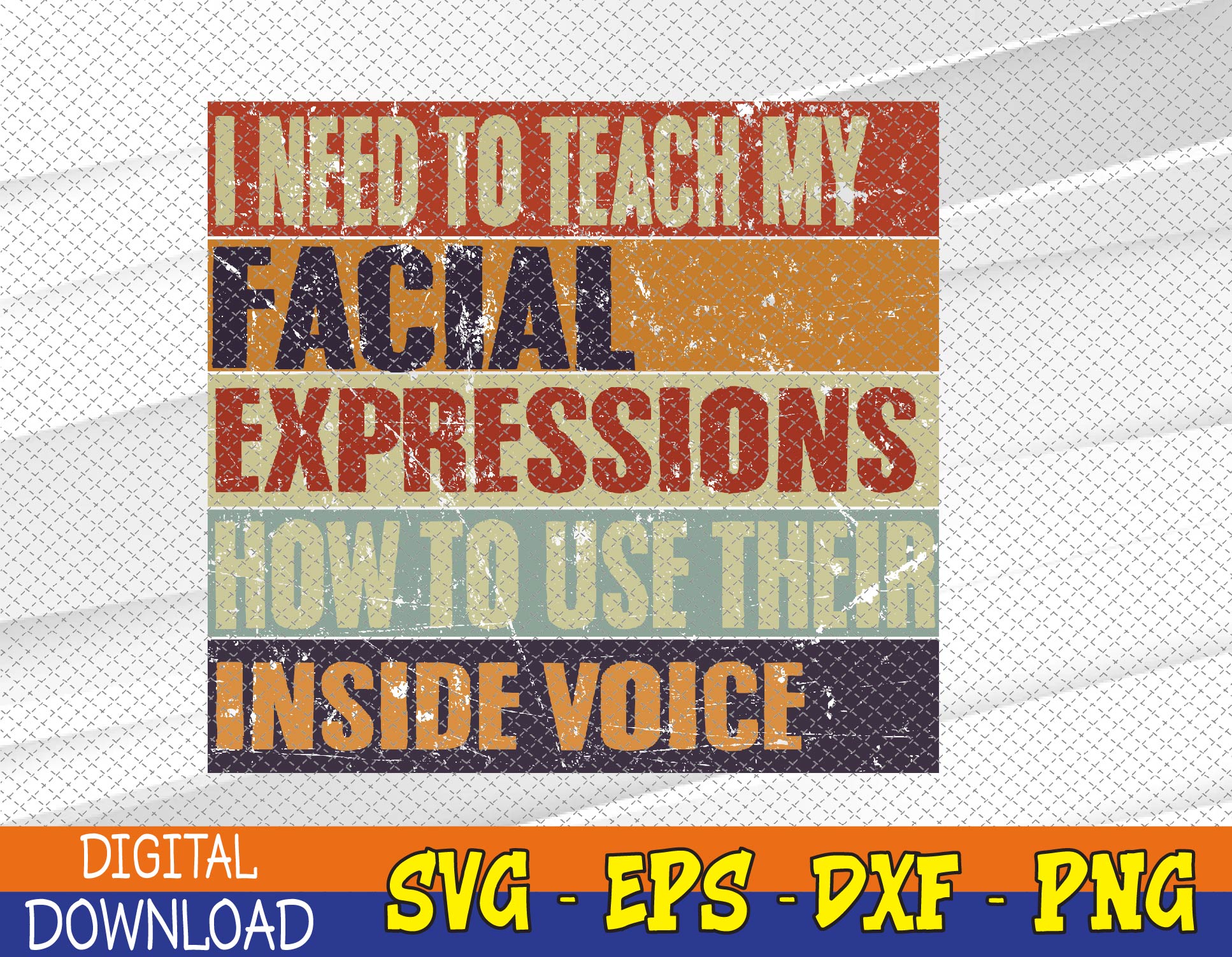I Need To Teach My Facial Expressions Use Their Inside Voice - Inspire ...