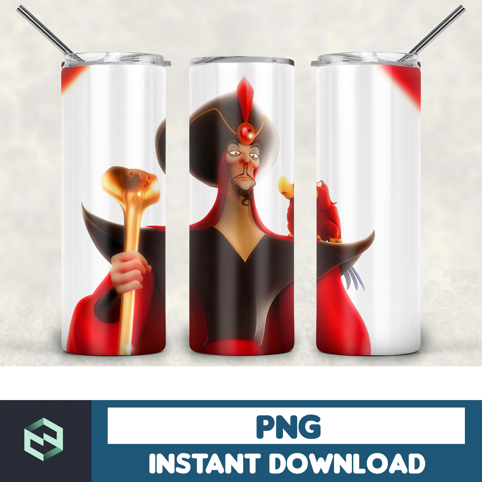 Jafar, Aladdin, Aladdin Tumbler Wrap, Aladdin PNG, Aladdin T - Inspire ...