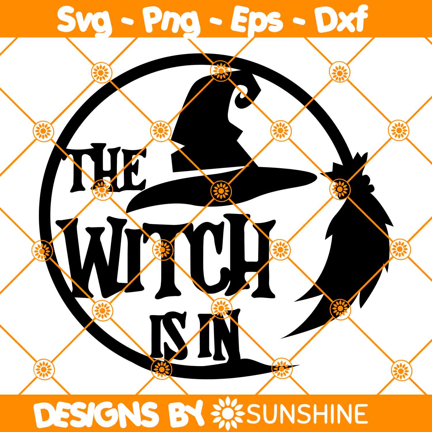 The Witch Is In svg, Halloween Door Hanger svg, Halloween Do - Inspire ...