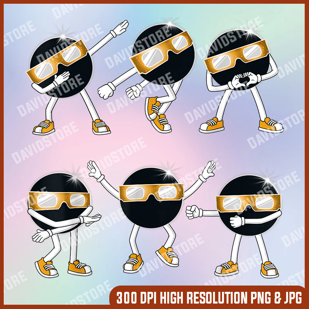 Dancing Total Solar Eclipse 2024 Totality Boys Girls Kids pn | Inspire ...