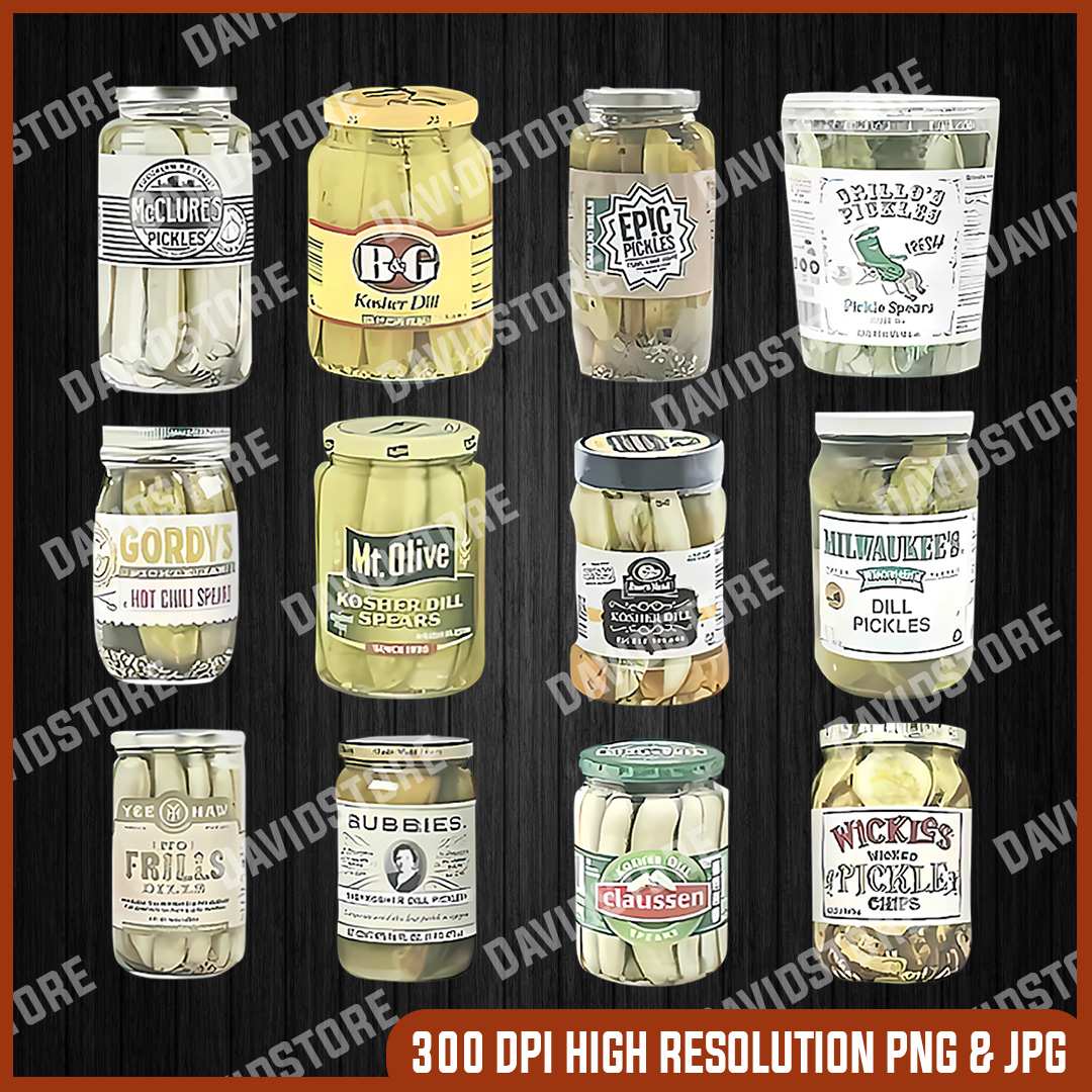 Vintage Canned Pickles Homemade Dill Pickles Gifts for Mom p Inspire Uplift