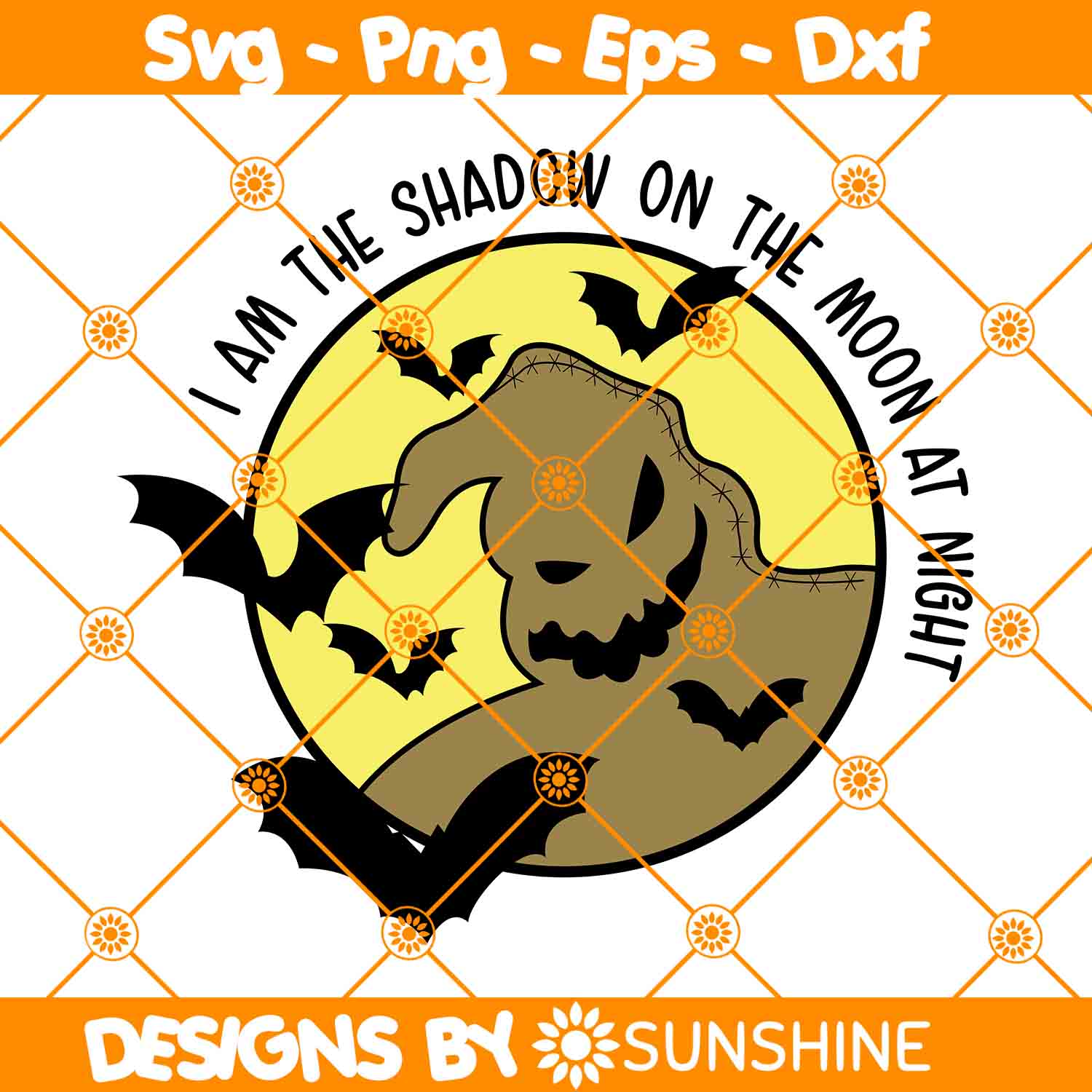 Oogie Boogie I Am The Shadow SVG Oogie Boogie Svg On The M Inspire 