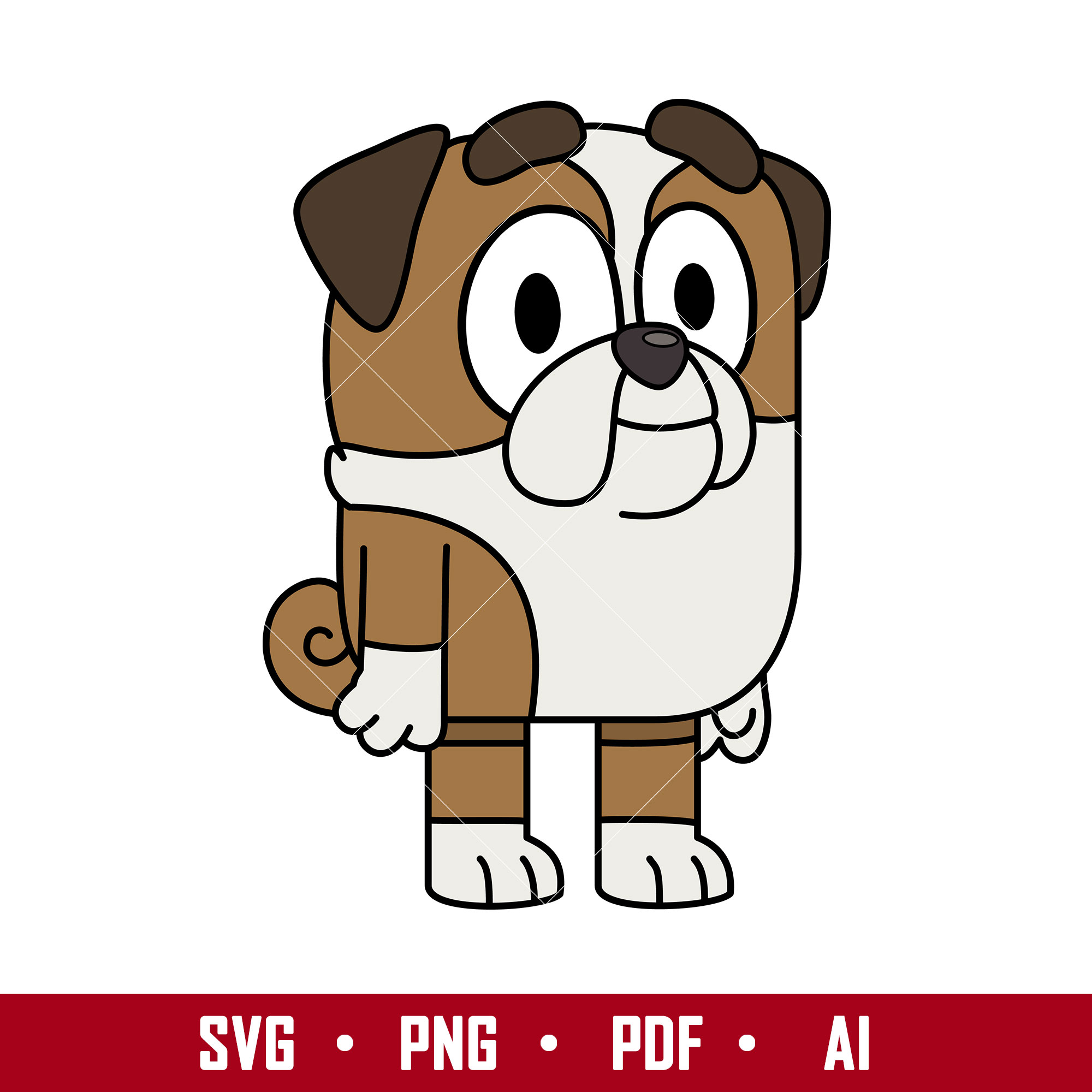 Bluey Winton Svg, Winton Dog Svg, Bluey Svg, Cartoon Svg, Pn Inspire