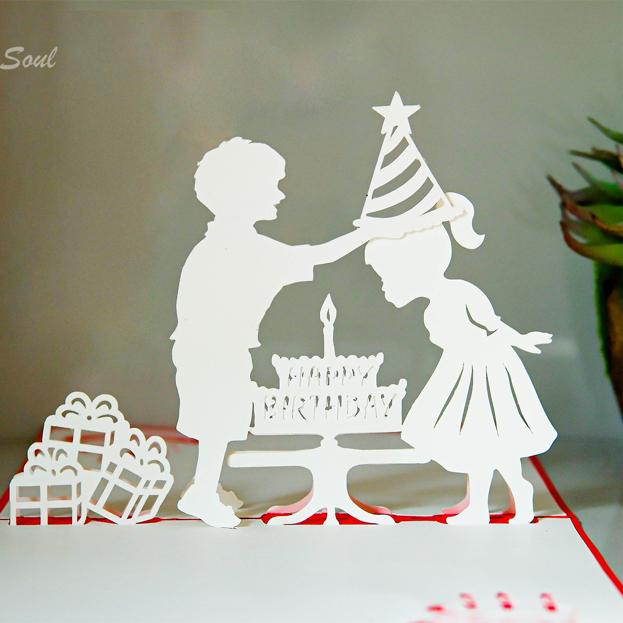 Happy birthday pop up card template pop up card svg 3d Inspire Uplift