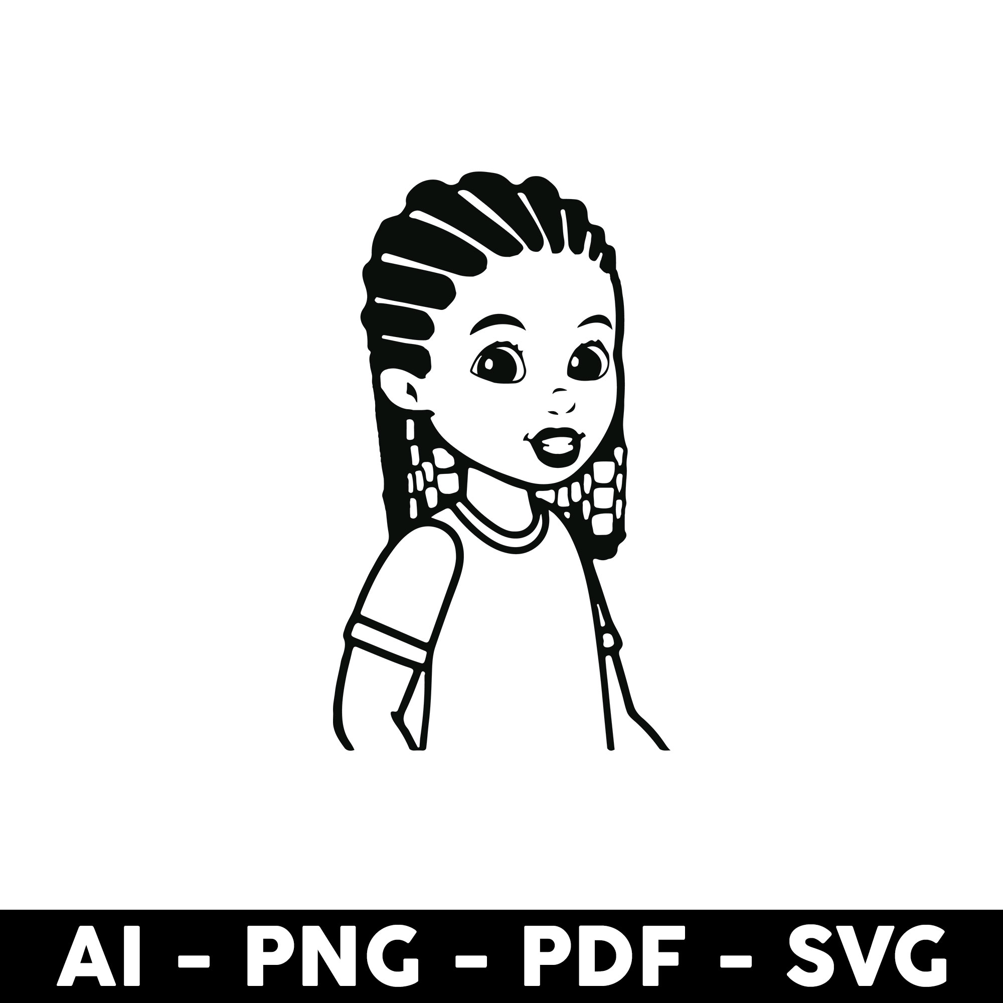 Gracie's Corner Girl Outline Png, Gracie Corner Girl Png, G - Inspire