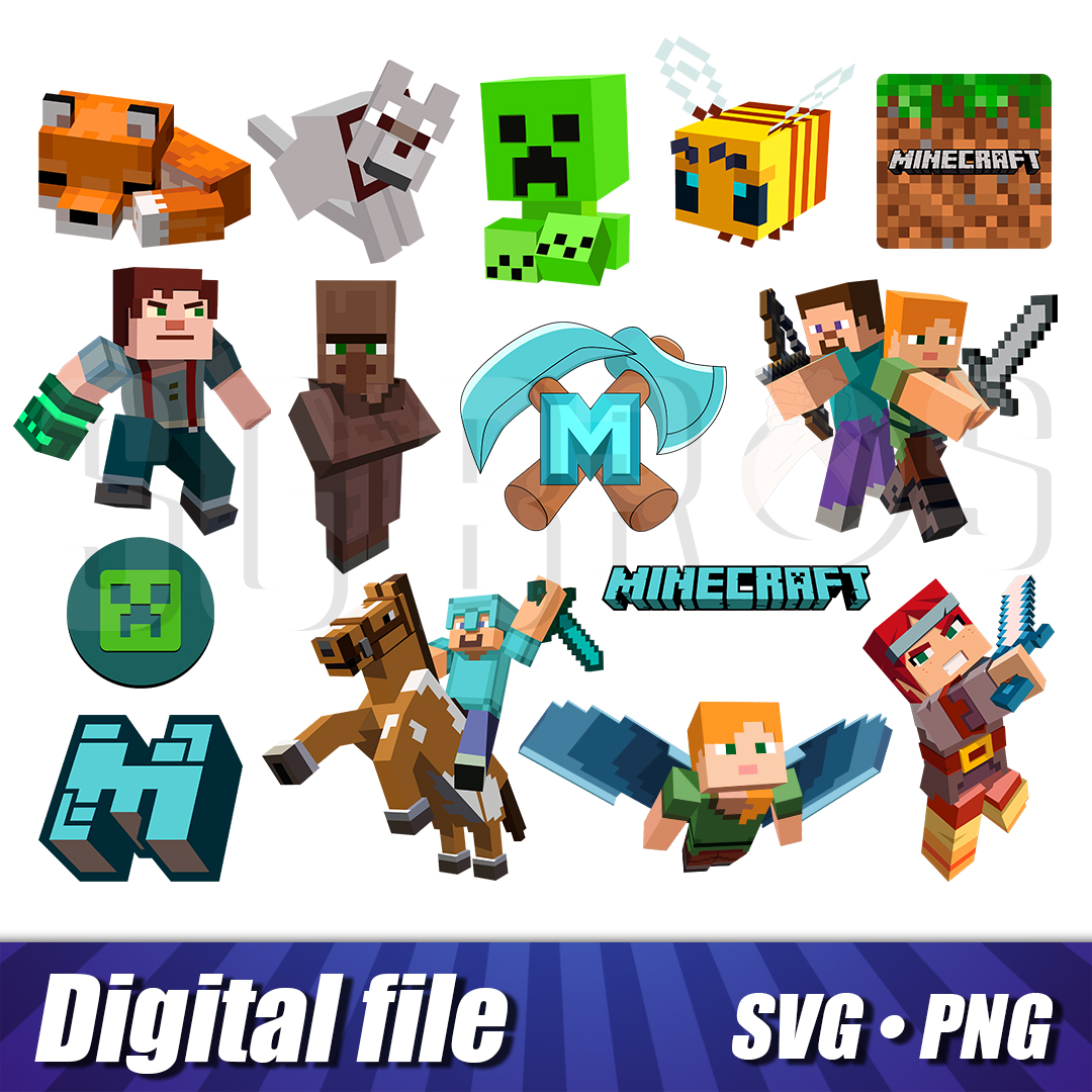 Printable Minecraft Characters Free Coloring Pages To Print