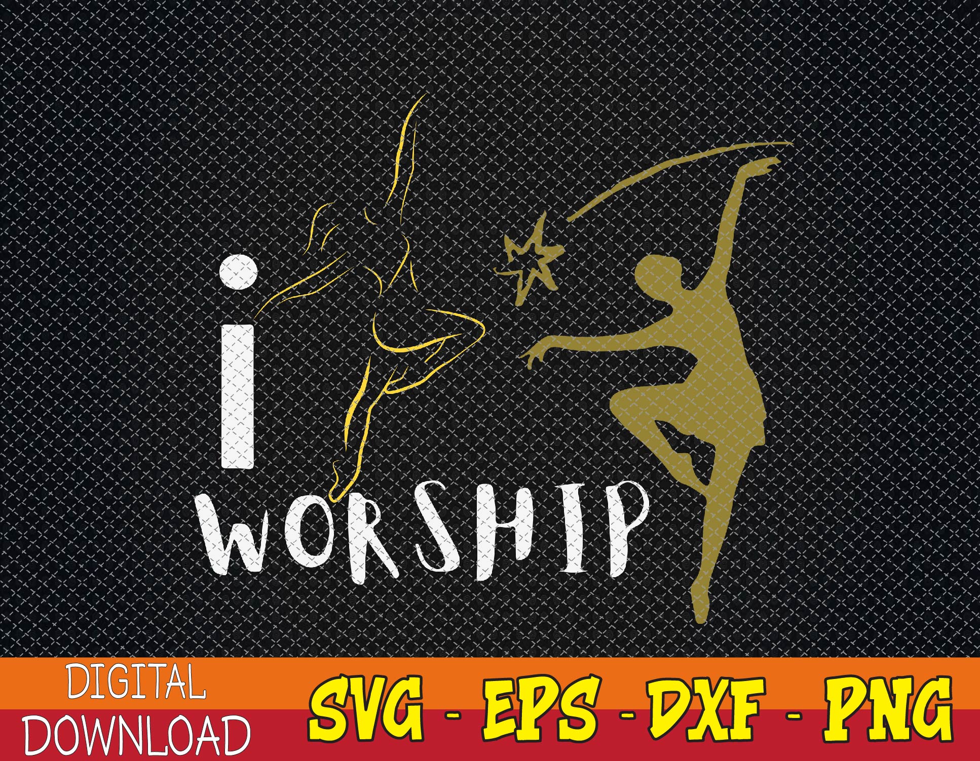 Church Praise Dance Clipart - ehmvcs2