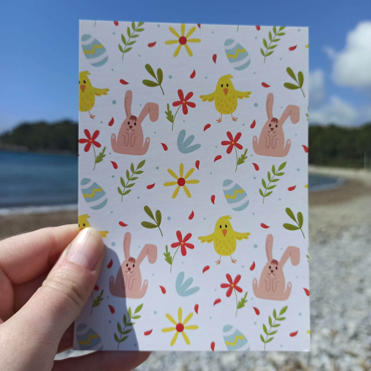 Spring Easter card 10,6*15 cm | Inspire Uplift