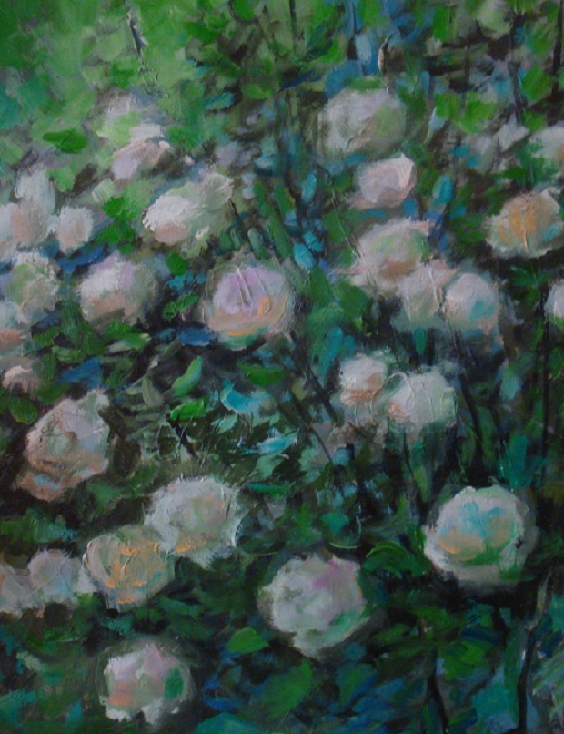 Oil original painting impasto Flowers | Inspire Uplift