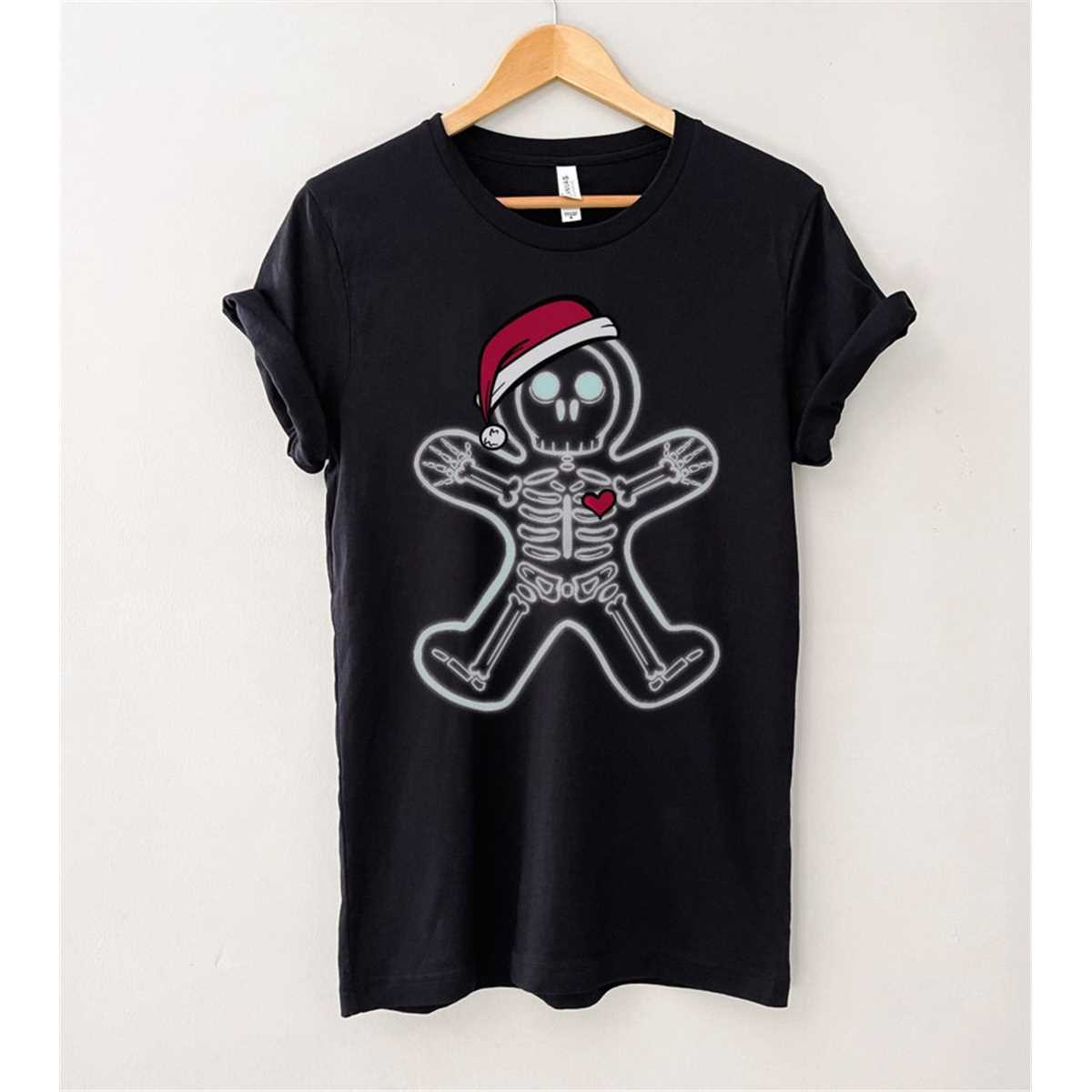 Christmas Gingerbread Man XRay Cookie Skeleton Wearing A Sa Inspire