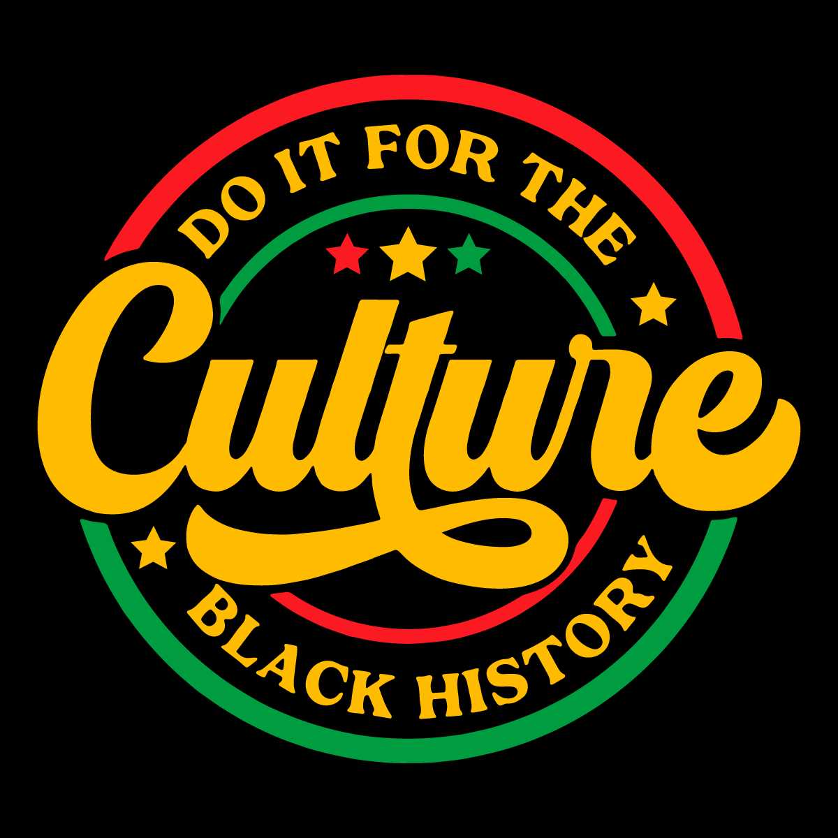 Do It For The Culture SVG PNG, Black History Svg Cutting Fil - Inspire