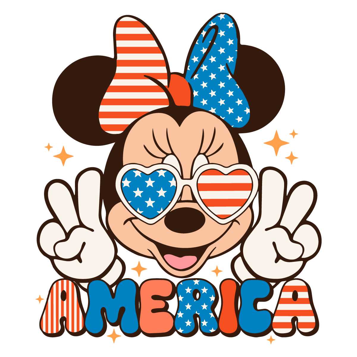4th Of July Mouse Independence Day SVG Cutting Files Inspire Uplift