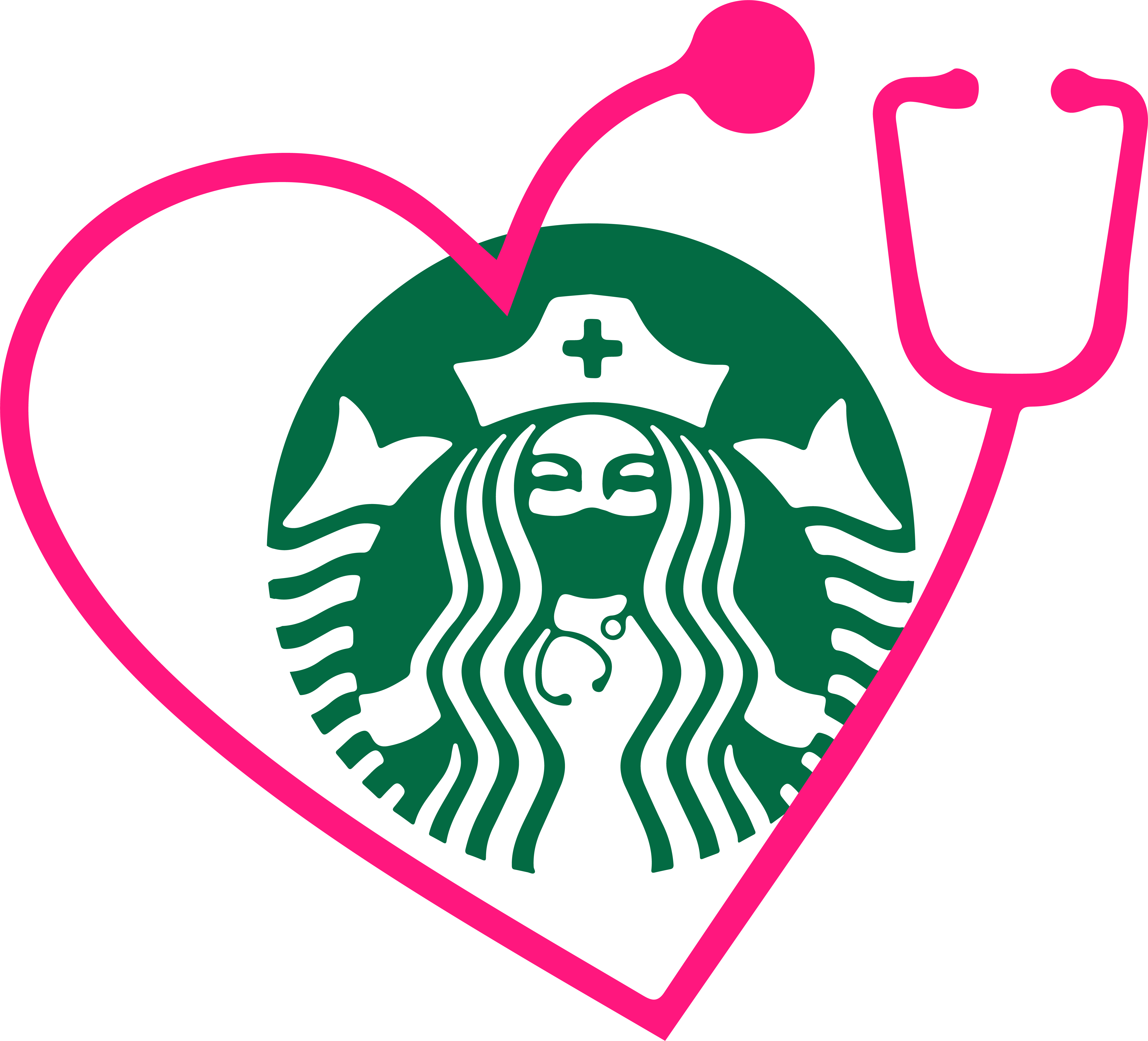 Nurse Starbuck Bundle Svg, Starbucks Svg, Starbucks Logo Svg | Inspire