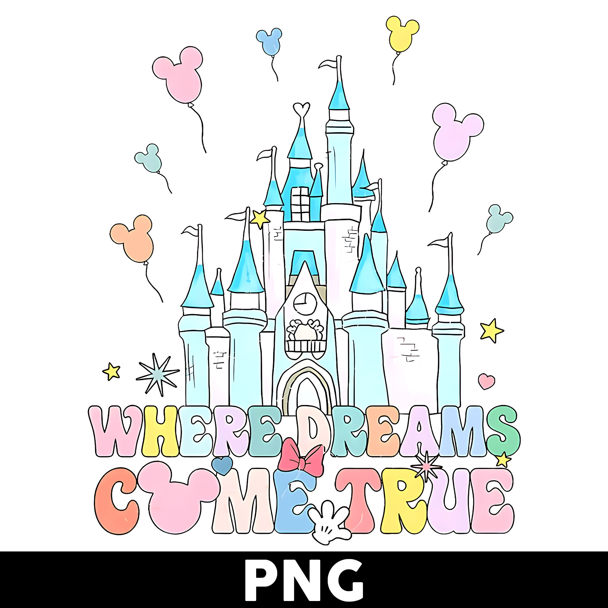 Where Dreams Come True Png, Disney Land Png, Disney Magic Ki - Inspire