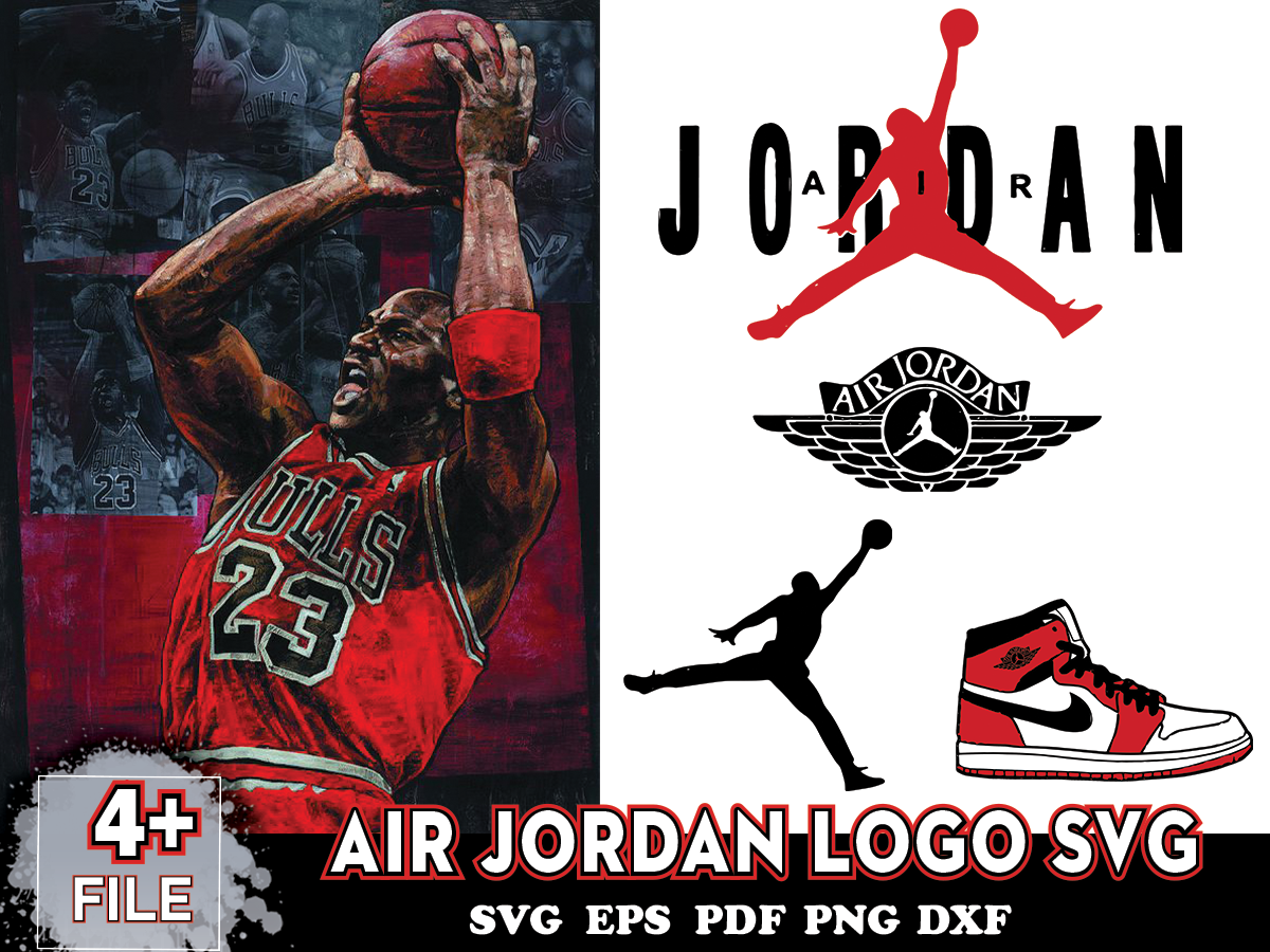 Air Jordan Logo Svg, Logos Brand Svg, Air Jordan Svg Inspire Uplift