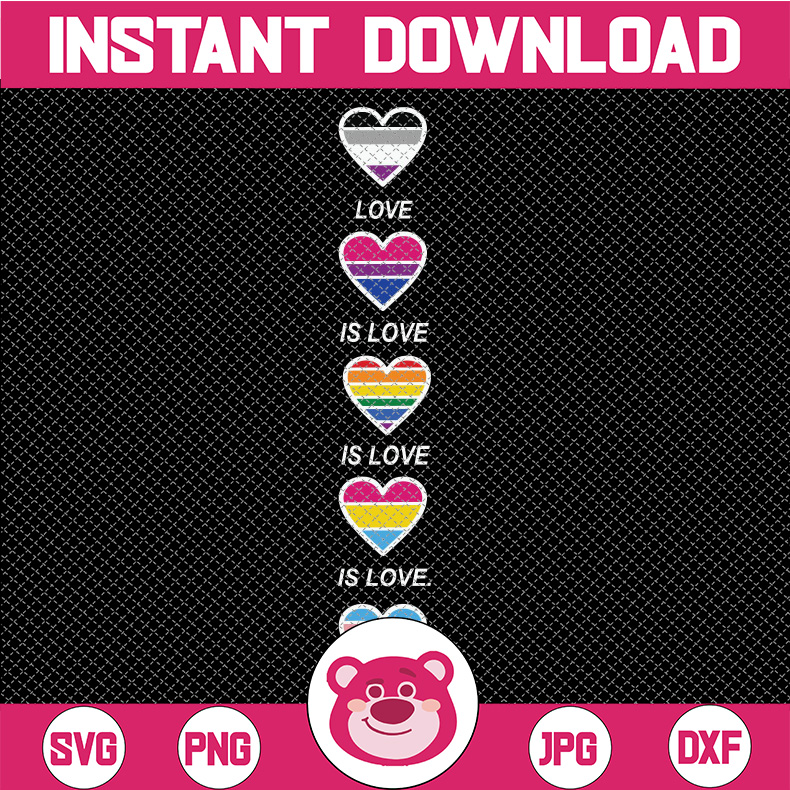 Lgbtq SVG, Love is Love Bundle svg, Gay Pride, Equality, svg - Inspire ...