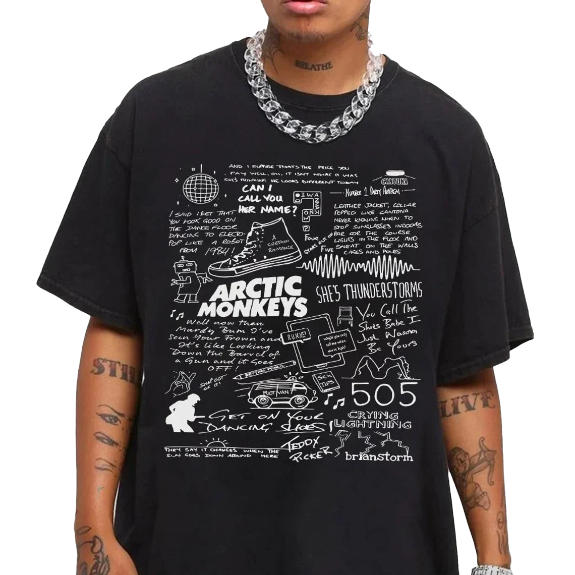 Arctic Monkeys Shirt, Arctic Monkeys North American Tour 202 Inspire