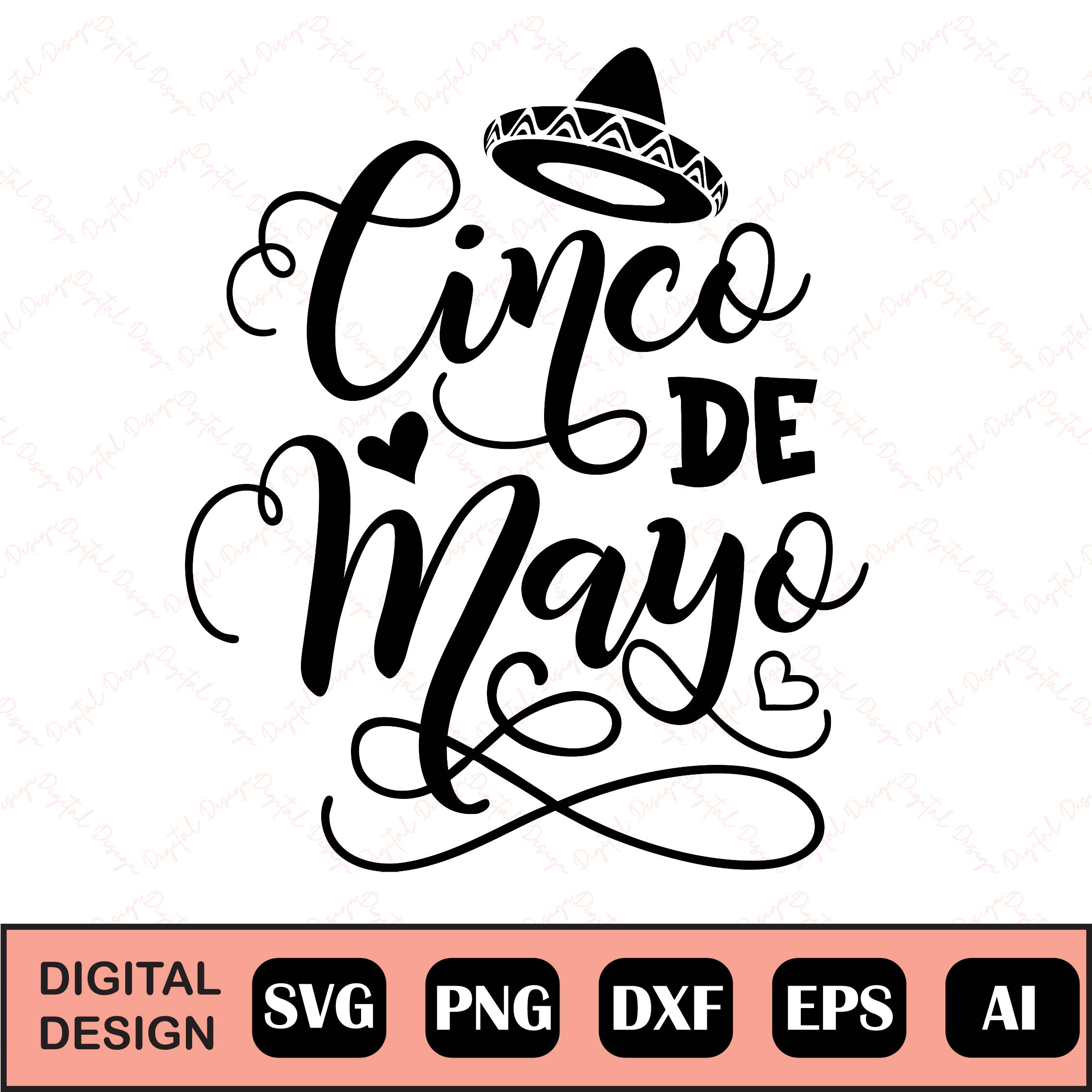 Cinco De Mayo Cut File Cinco De Mayo Svg Cut File For Cricut | Inspire ...