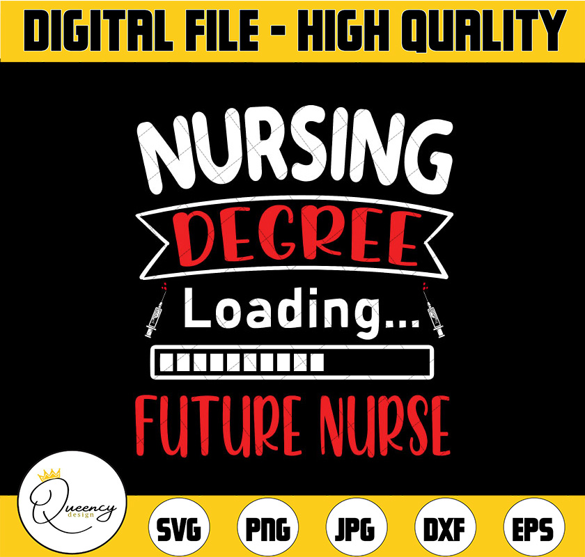 Nurse Life Loading Nursing Degree Loading Future Nurse svg, nurse life svg, nur | Inspire ...